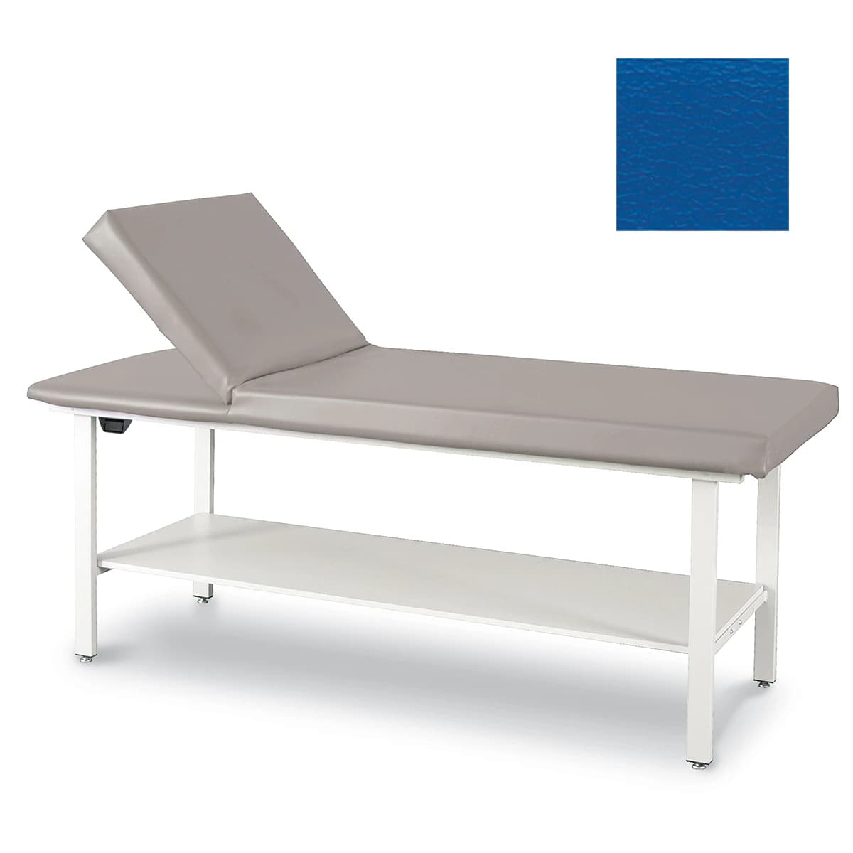 Winco Mfg Exam Treatment Table, Royal Blue, 400 lb Capacity - Table Exam Royal Blue - Image 1