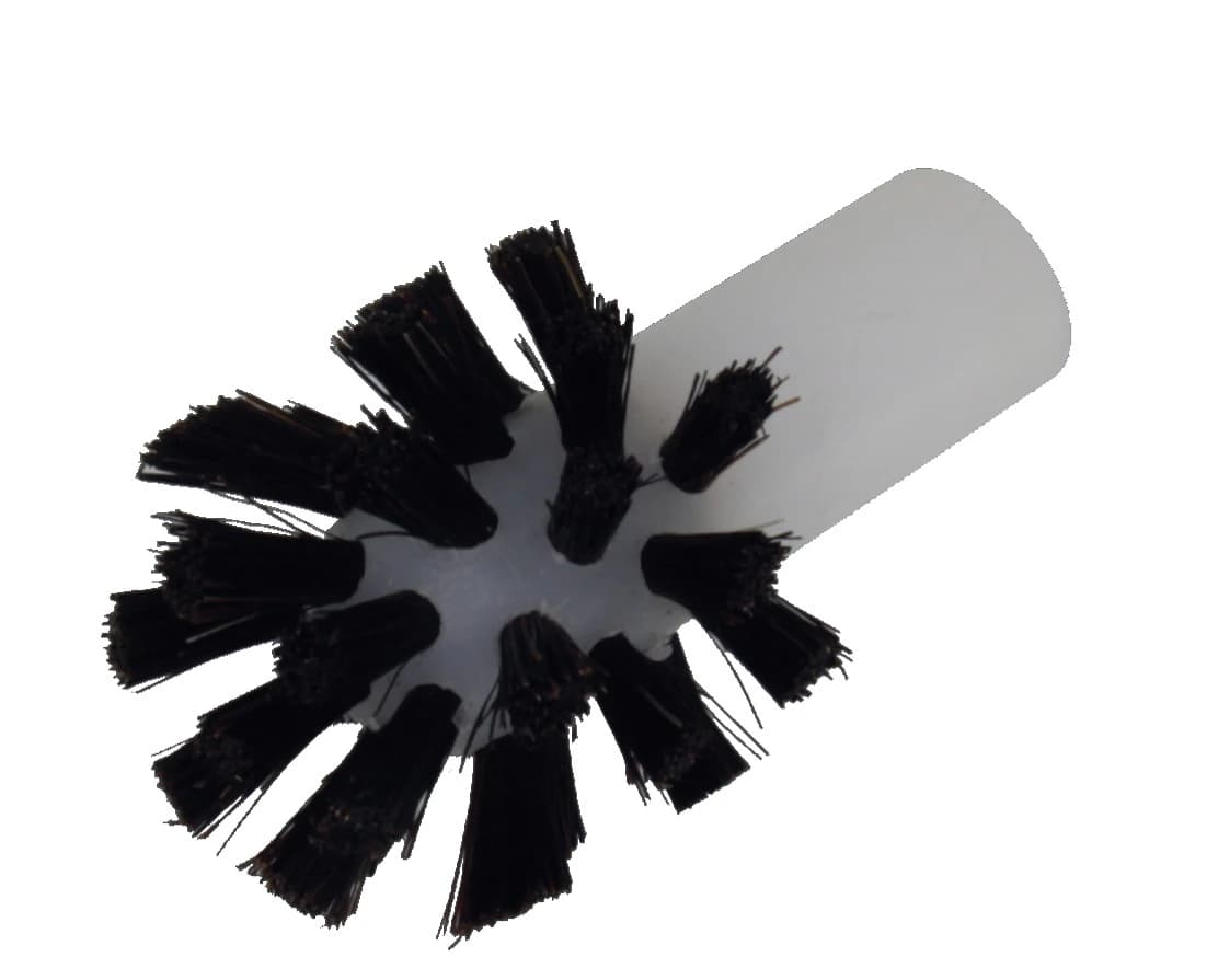 Handler Manufacturing Lathe End Brush, Chungking Bristle, Black Chunk, Each - Lathe End Brush Blk Chunk - Image 1
