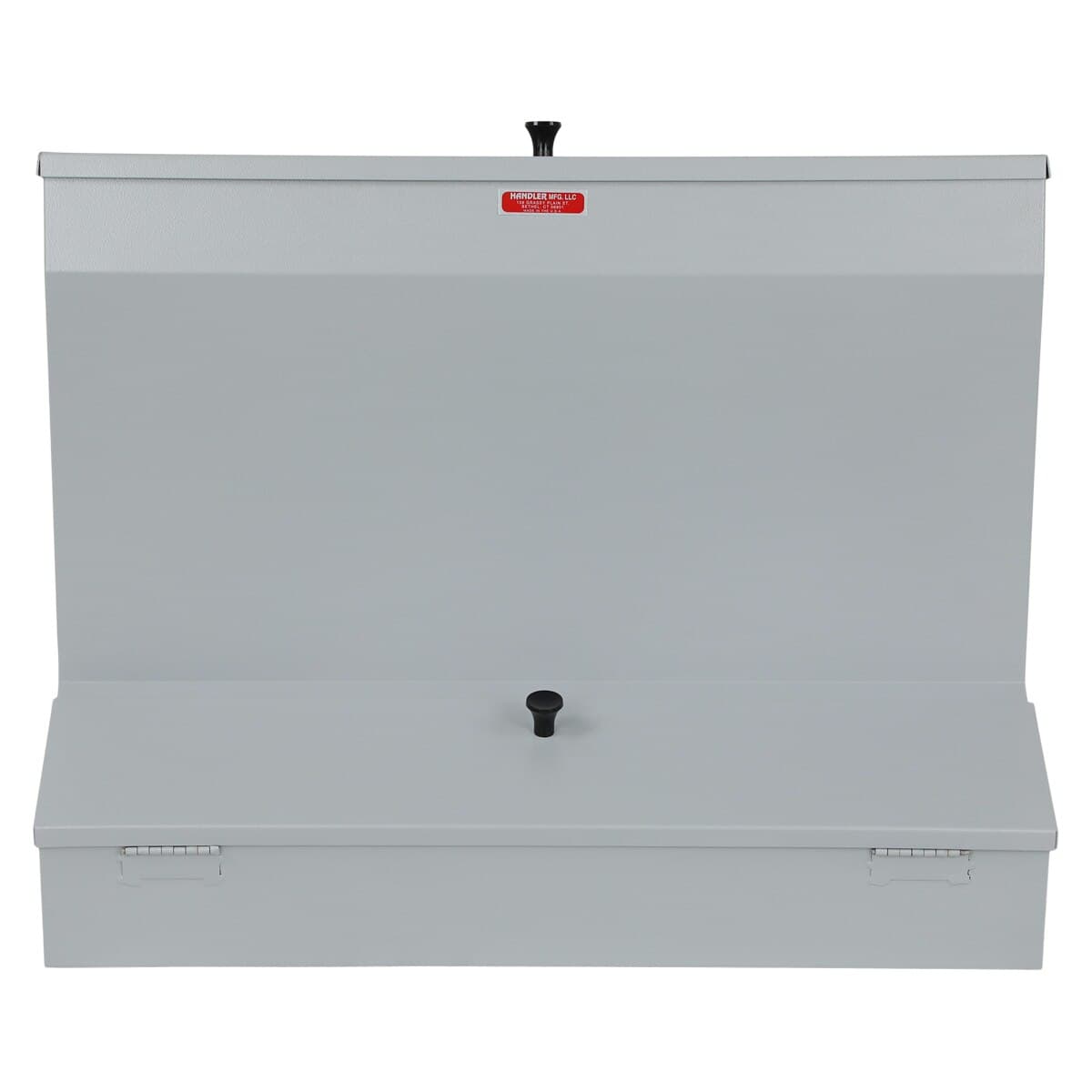 Handler Plaster Bin, 3 Compartment, Warm Gray, Model 81C, 21" x 10" x 18" thumbnail 4
