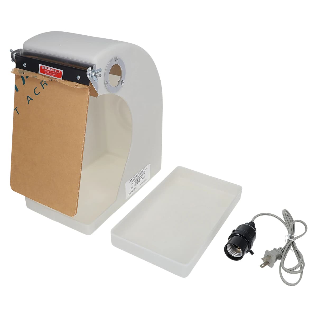 Handler Resin Splash Hood with Light on Right Side and Shield, 86RHL-R thumbnail 2