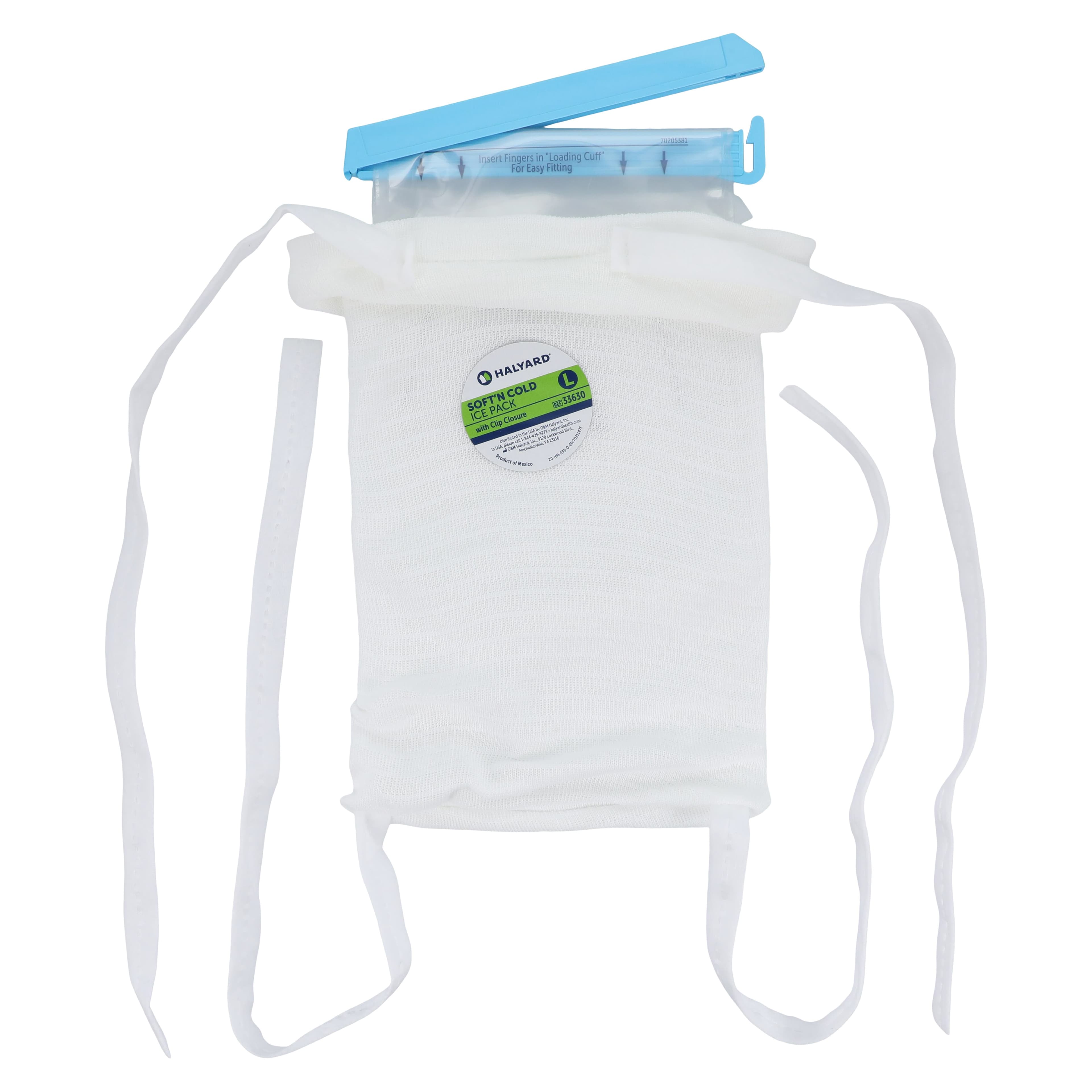 O & M Halyard Soft-N-Cold Ice Pack with Ties, Large, 6.25" x 9.5" thumbnail 3