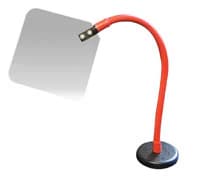 Handler Safety Shield Model Trimmer Shield with Magnetic Mount, 6" x 6" Acrylic, 13" Adjustable Arm, 32SHLD - Safety Shield - Image 1