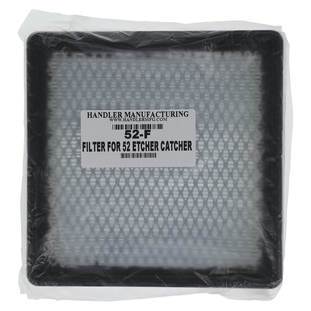 Handler Etcher Catcher Filter 52F - Replacement Filter for Models 52CSU and 52CFI - Handler - Etcher Catcher Parts - Image 1