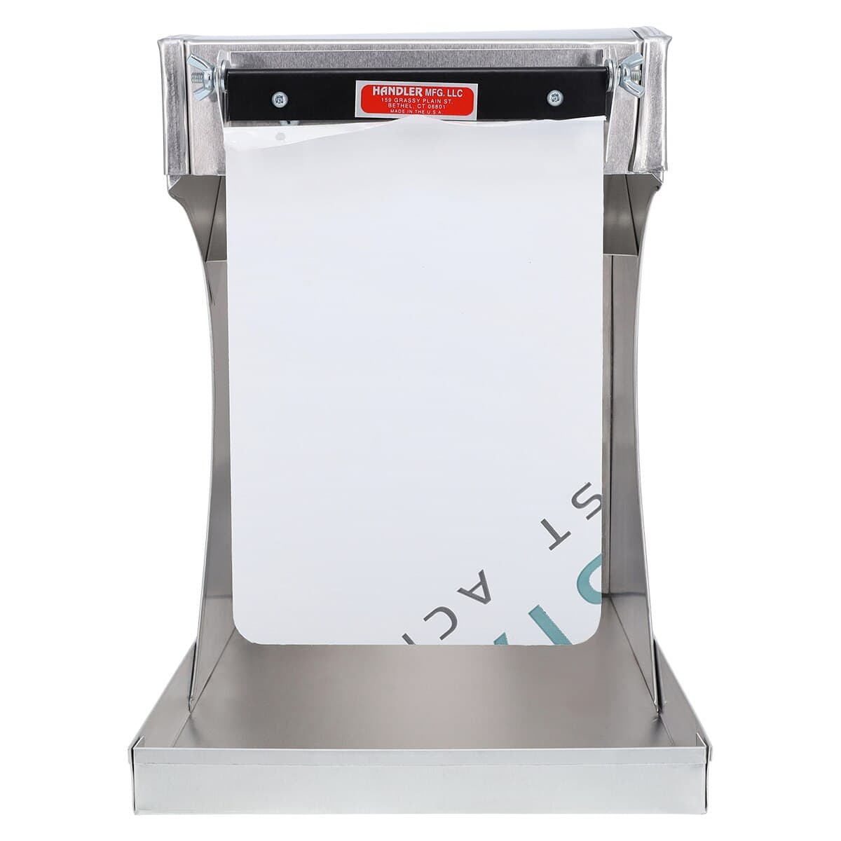 Aluminum Splash Hood, 8" Wide, Light on Left with Shield and Insert Pan thumbnail 4