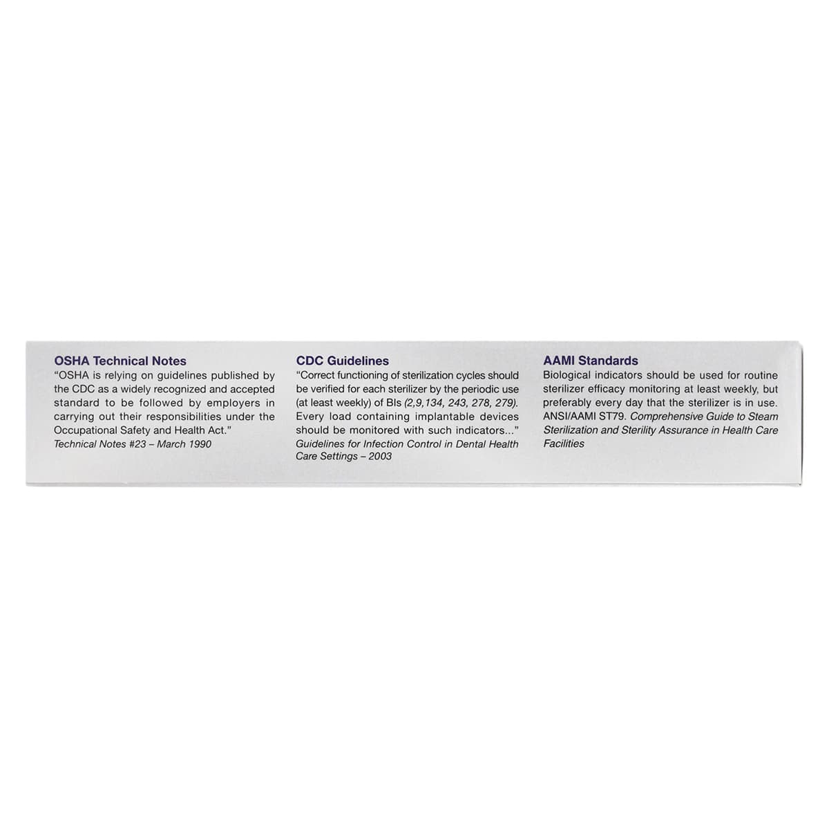 PassPort Plus Sterilizer Monitoring Service, Mail-In Biological Indicator Test Kit, 12/Box, PP-012 thumbnail 7