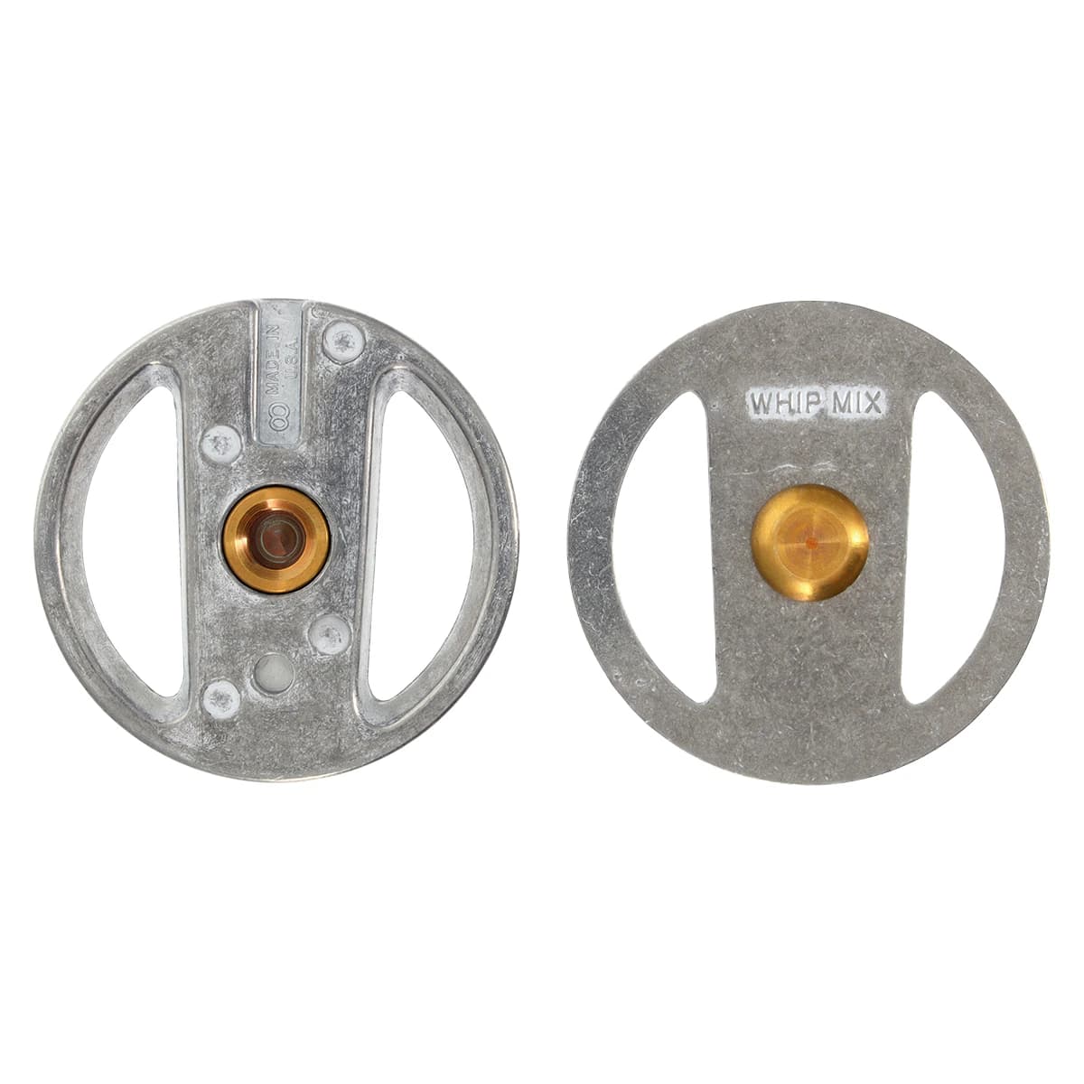 Whip Mix Metal Mounting Plates, Reusable Zinc, Fits Hanau/Denar Articulators, 2/Pkg, 96H2 - MOUNTING PLATES METAL PK2 . - Image 1