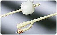 Bardex 2-Way Foley Catheter, Short Round Tip, Silver Alloy Coating/Hydrogel, 26 Fr, 30 cc Balloon - Cath Foley Infectious Cnt - Image 1