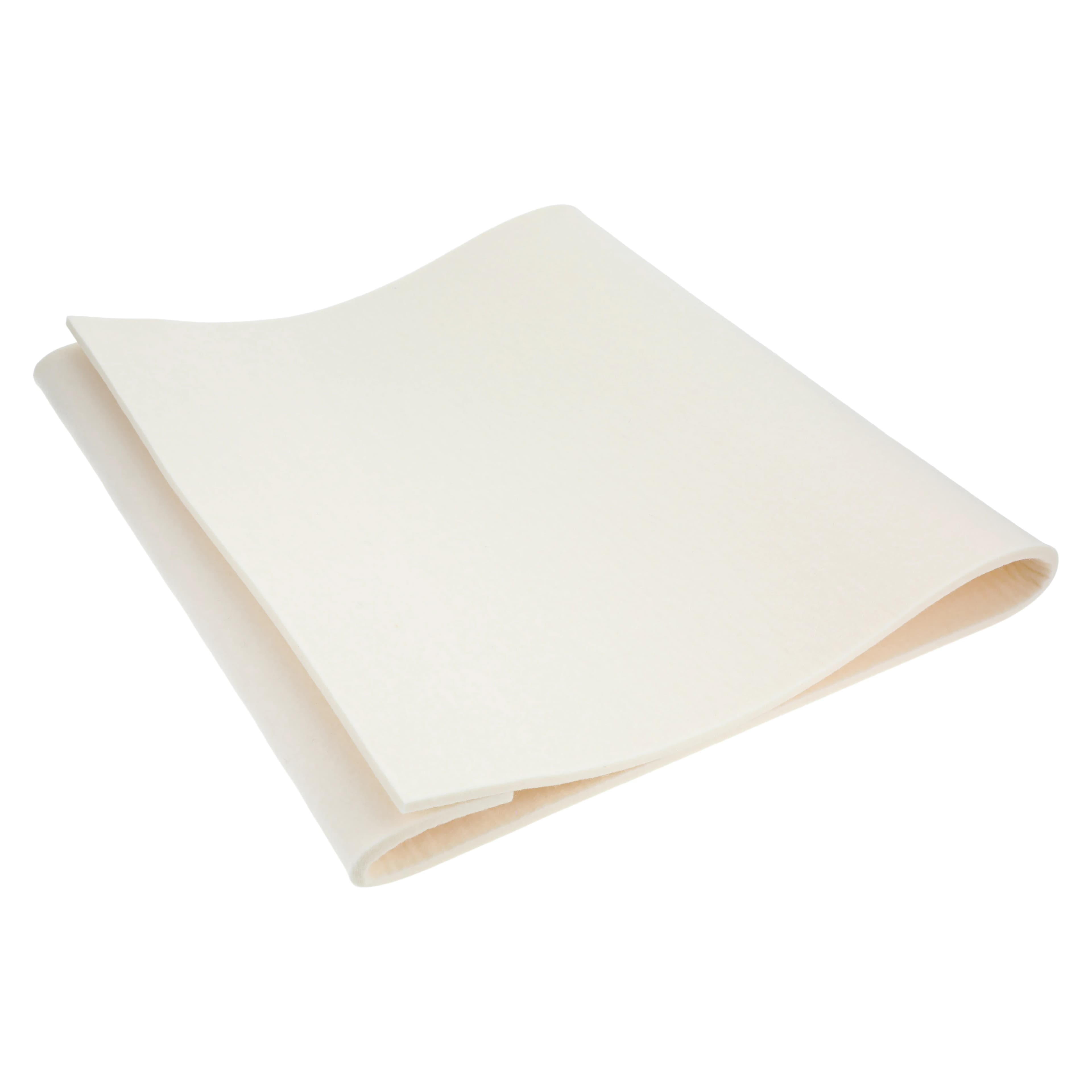 Superior Felt & Filtration Non-Adhesive White Felt #60, Orthopedic Padding - Non-Adhesive White Felt #60 - Image 1