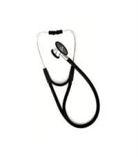 Harvey Elite Cardiology Stethoscope, Pediatric, Black, Double Lumen Tubing, Each - Harvey Stethoscope Elite Black - Image 1