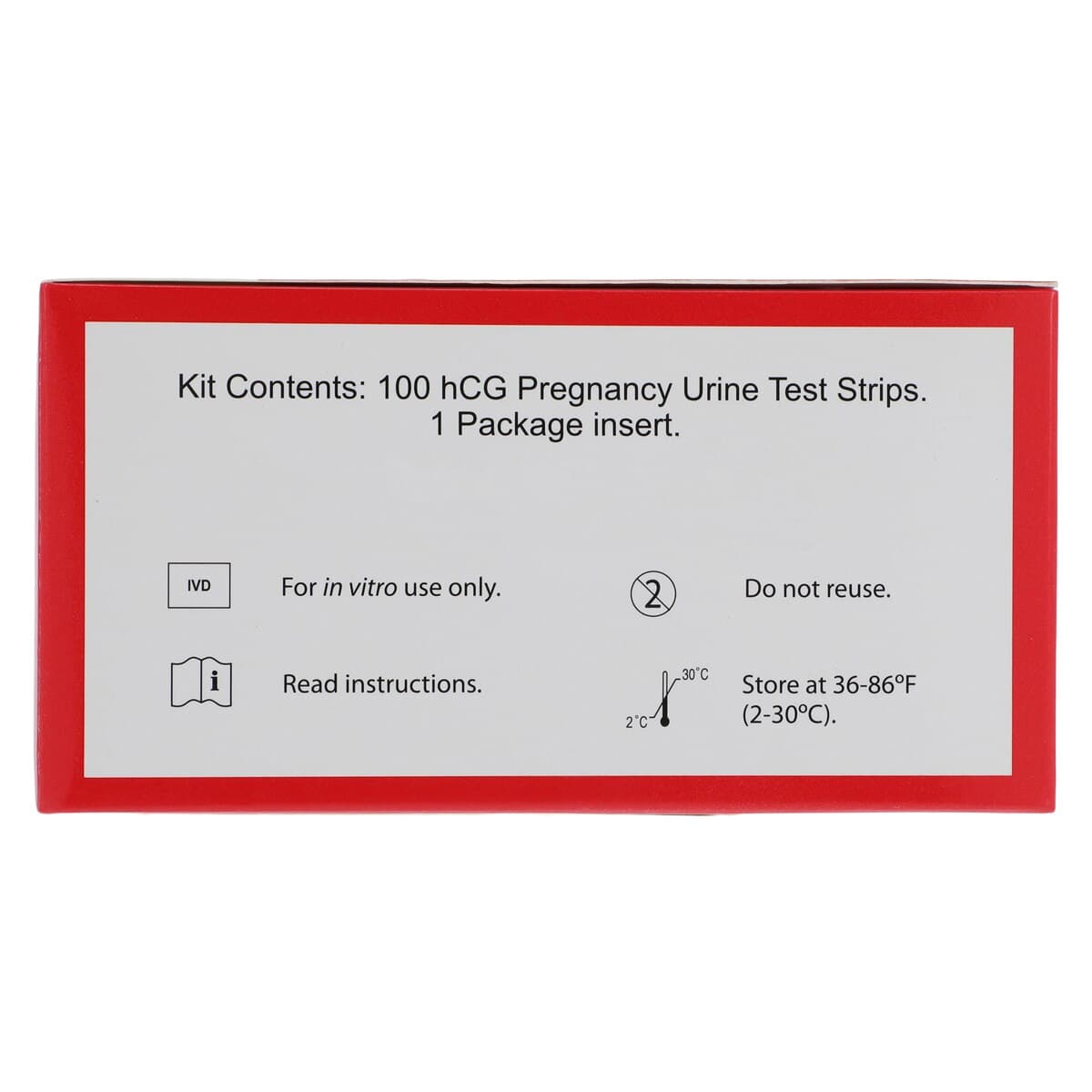 Clarity hCG Urine Pregnancy Test Strips, CLIA Waived, 100/Box thumbnail 6