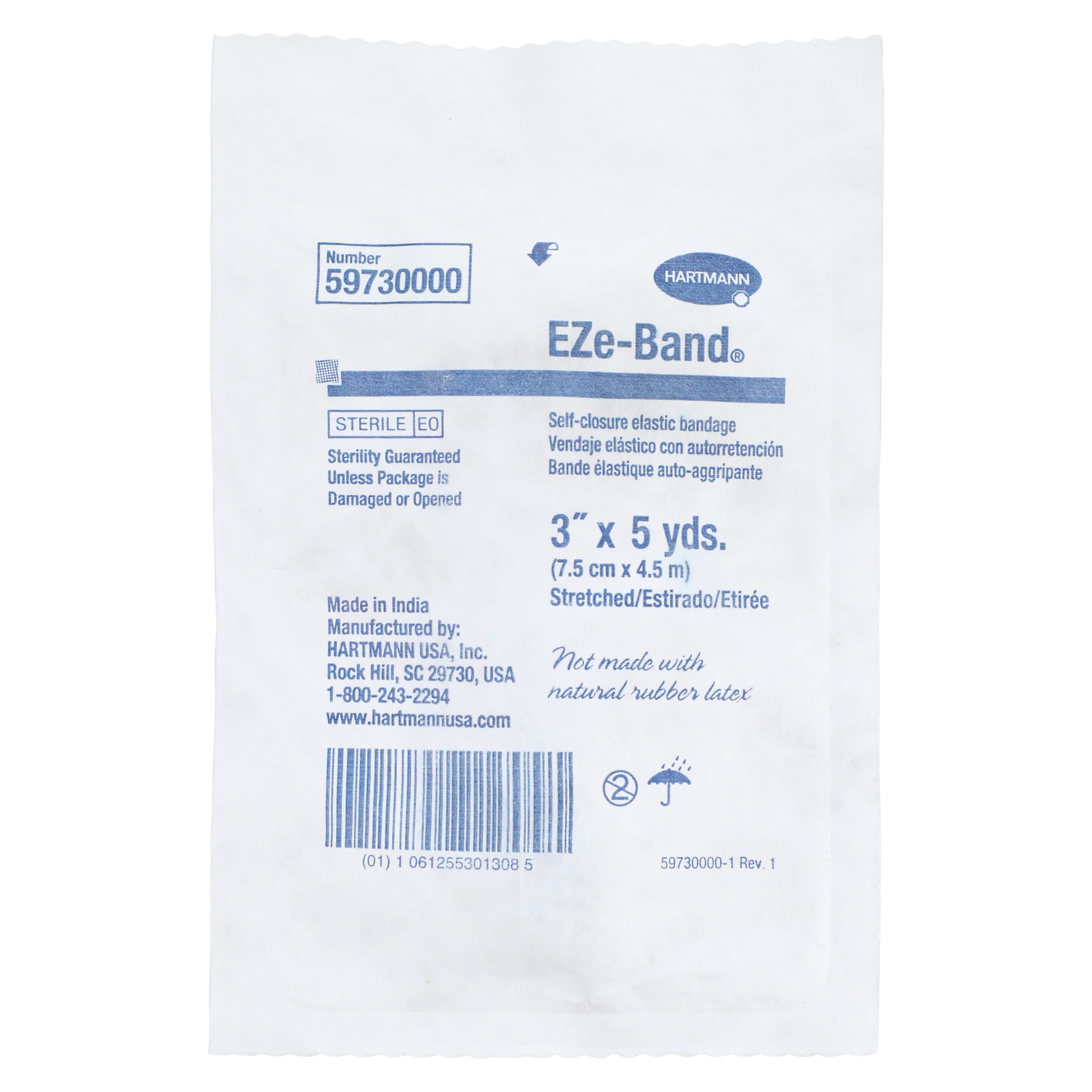 Hartmann Novaplus Elastic Bandage, Cotton/Polyester, 3" x 5 yd, Sterile, 36/Case thumbnail 4