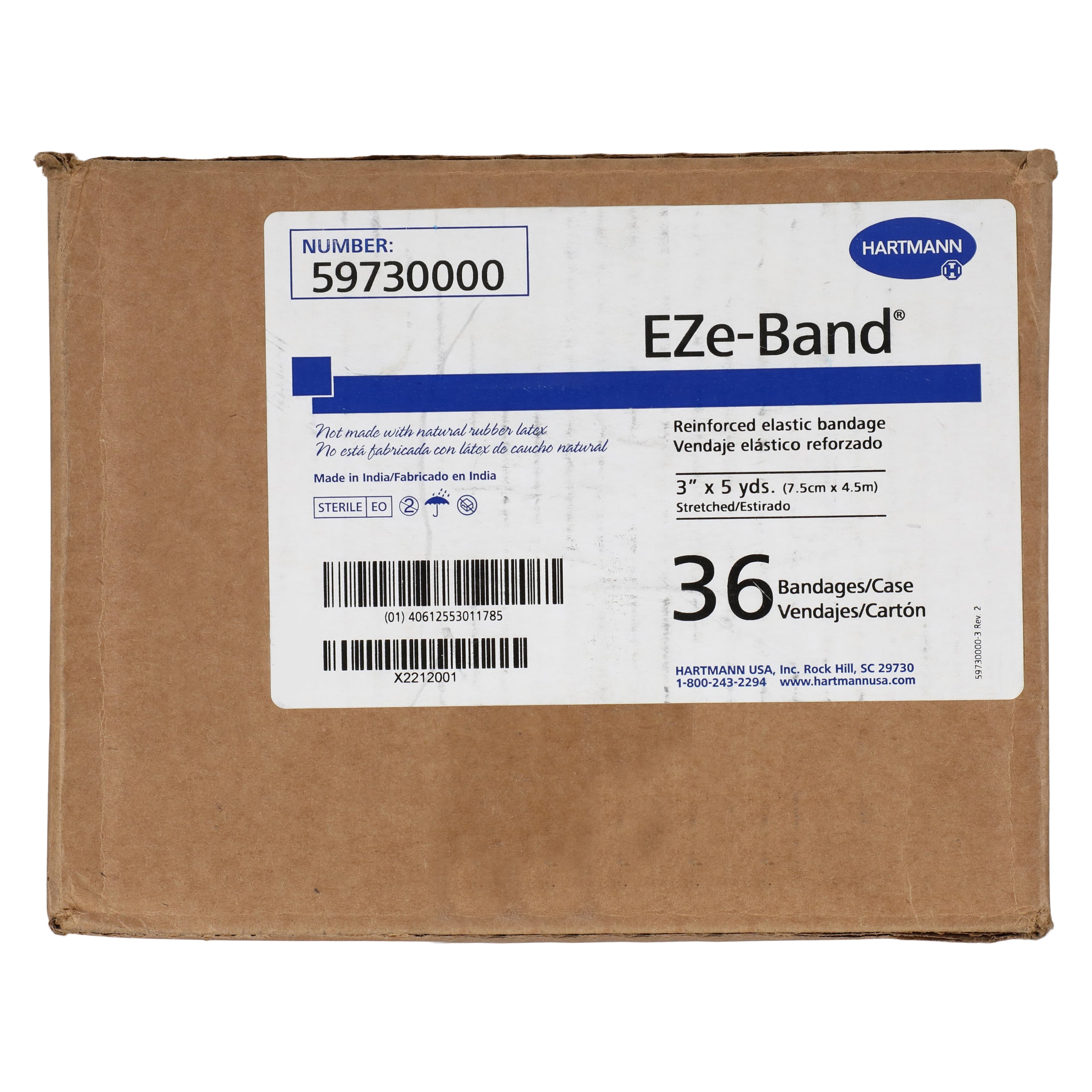 Hartmann Novaplus Elastic Bandage, Cotton/Polyester, 3" x 5 yd, Sterile, 36/Case thumbnail 3