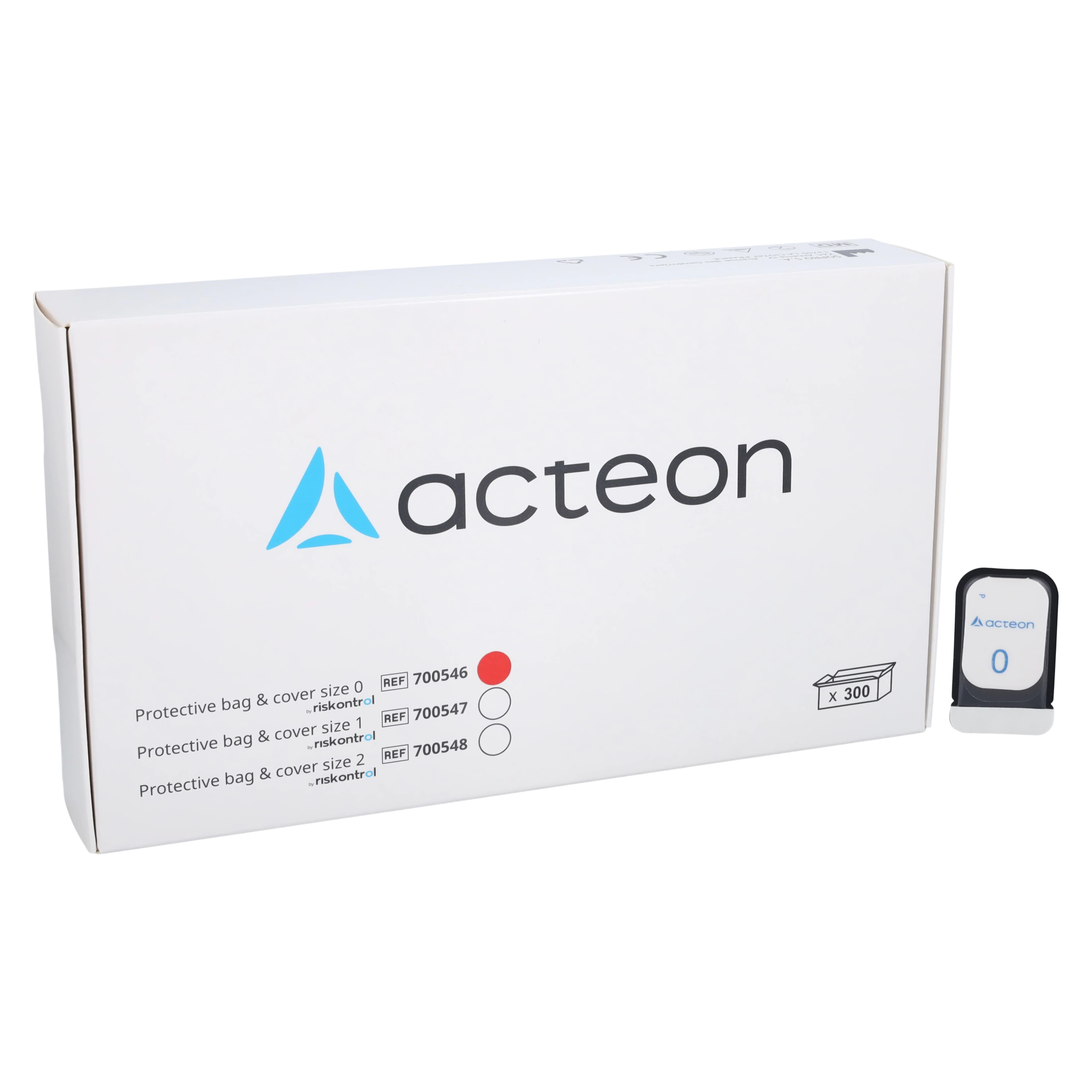 Acteon PSPIX Bag & Cover for Imaging Plate Size 0, Black, 300/Pk, 700546 - PSPIX Bag & Cover for Imaging Plate Size 0 (300) - Image 1