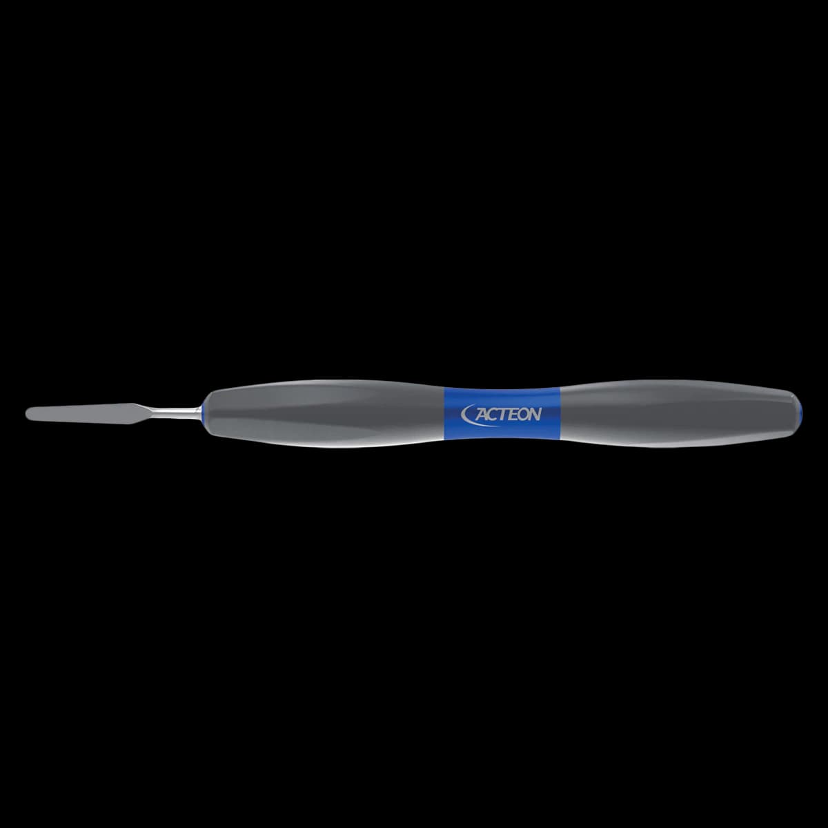 Bliss Wax & Cement Spatula #5, 20mm, Double End, Silicone Handle, Stainless Steel - Bliss Cement and Wax Spatula - Image 1