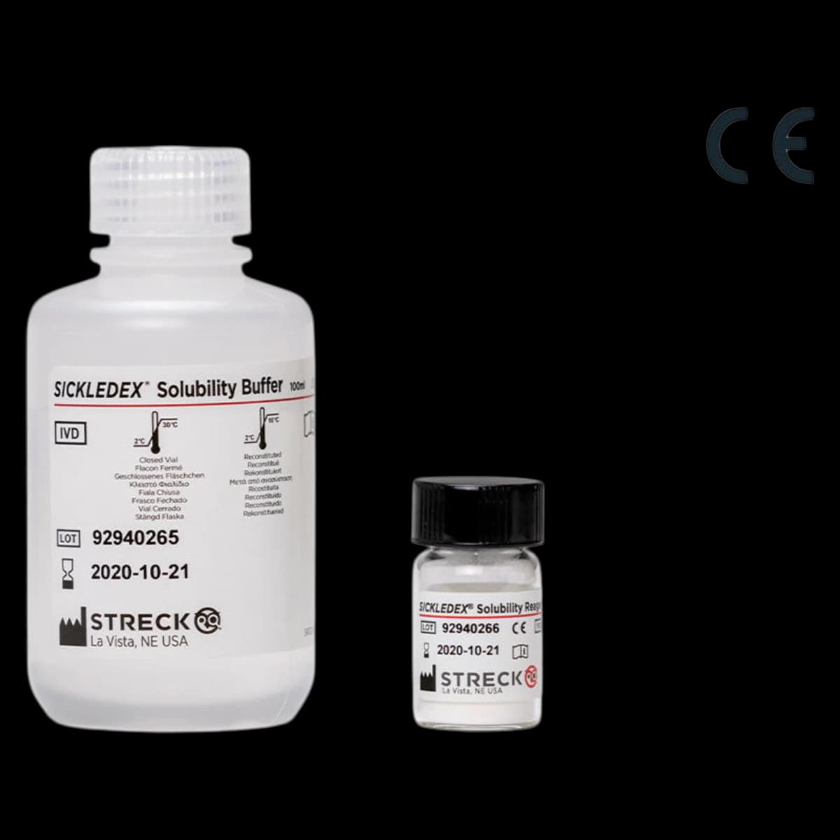 Sickledex Sickle Cell Test Kit, 100 Tests per Kit, Streck LLC - SICKLEDEX 100Tst Kt Sicklecell - Image 1