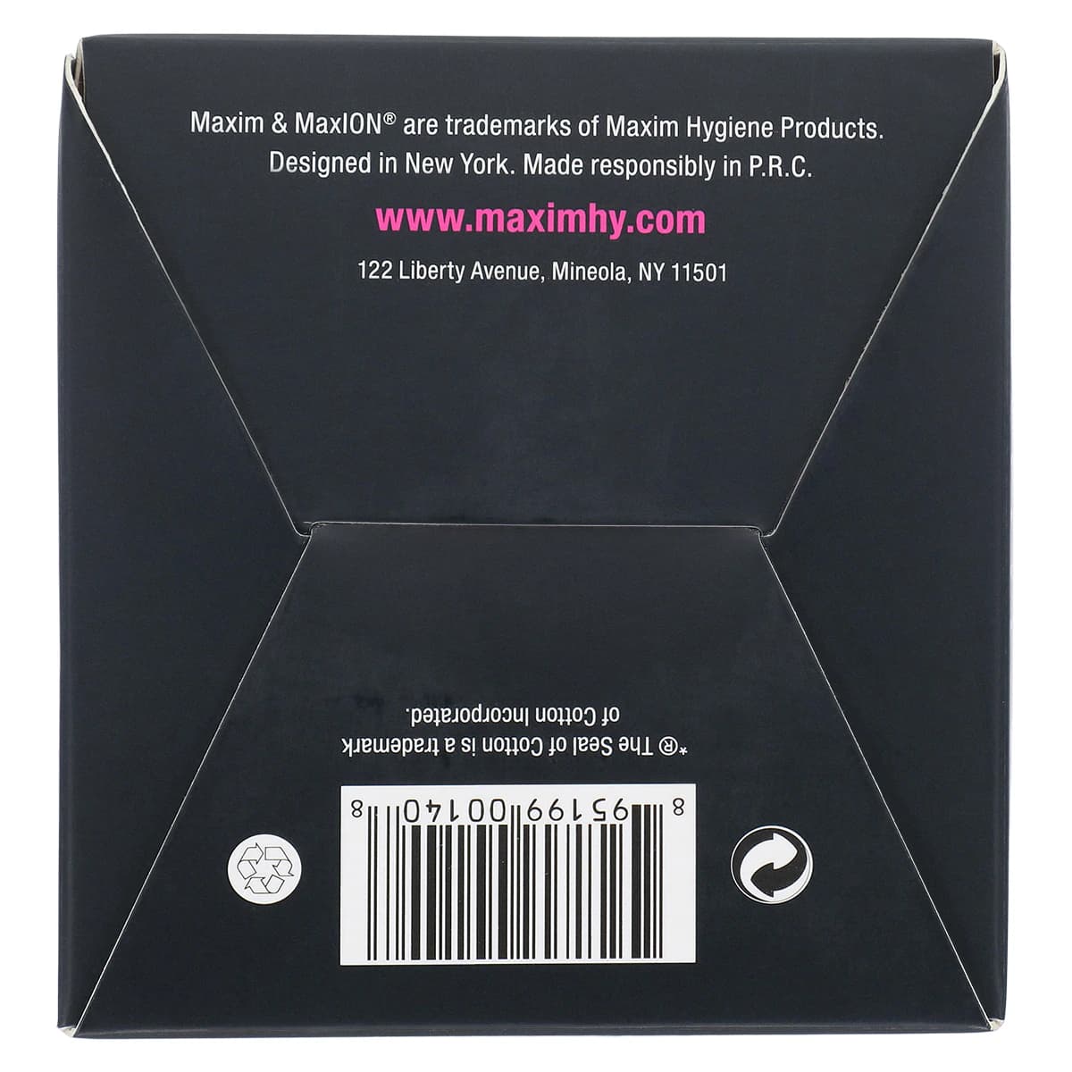 Maxim Hygiene MaxION Ultra Thin Panty Liners, Chlorine Free, Light, White, Disposable, 24/Package thumbnail 6