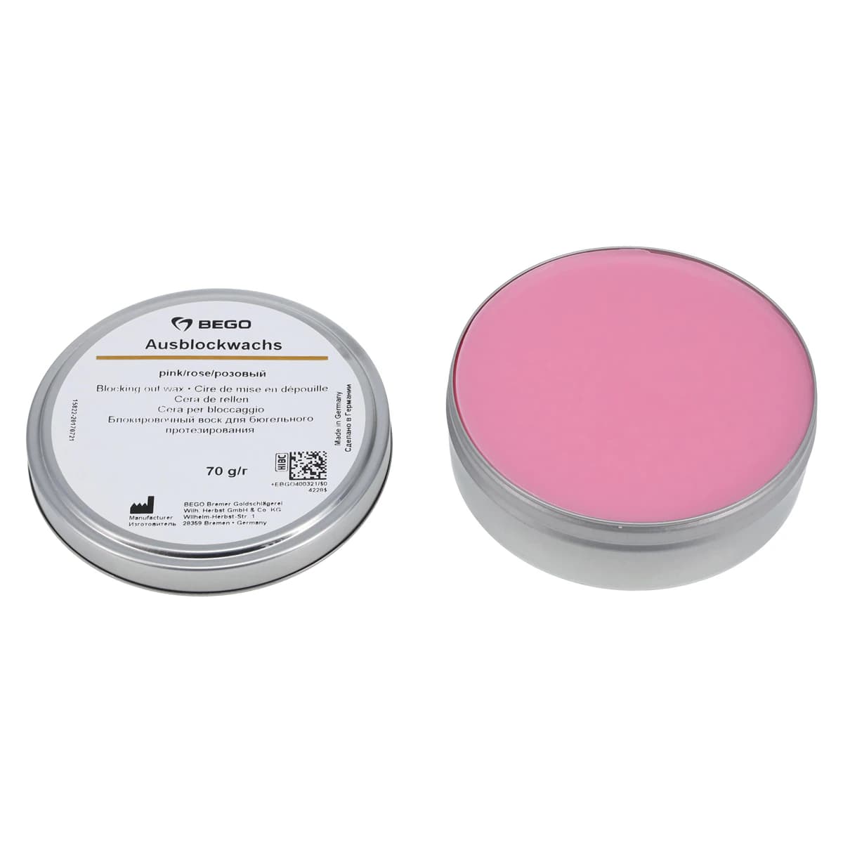 Bego USA Blocking-Out Wax, 70 g - Blocking-Out Wax - Image 1