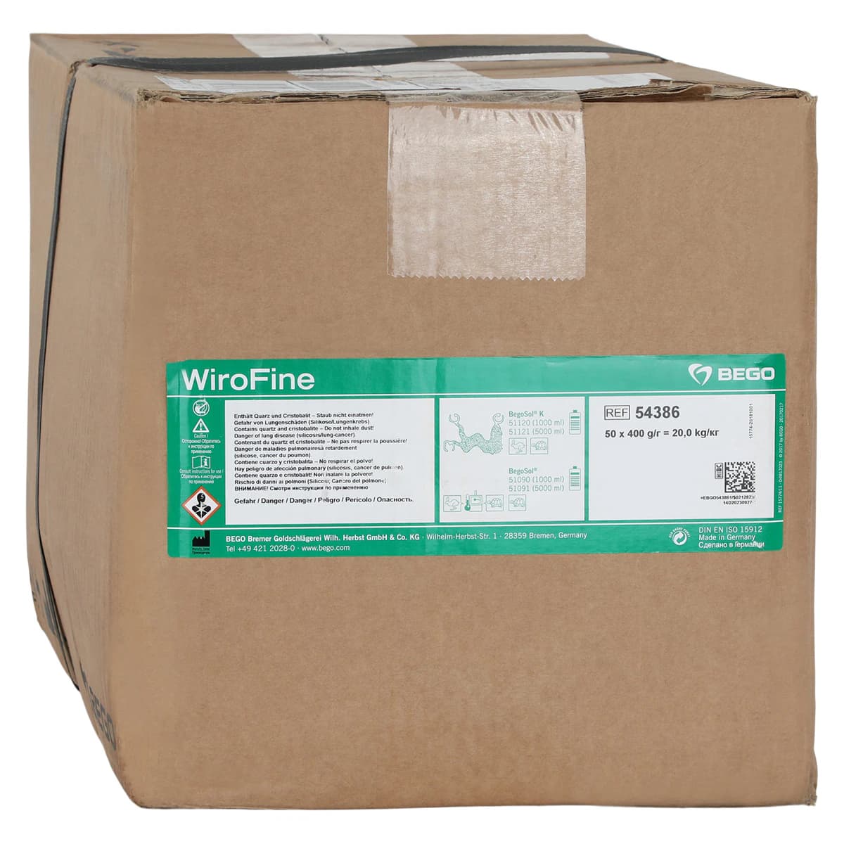 Wirofine Investment Universal Powder, 50/Case thumbnail 2