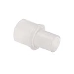 AirLife Oxygen Therapy Connector, 15mm ID x 22mm, Clear, Latex-Free, 150/Case - CONNECTOR 15MM ID X 22MM - Image 1