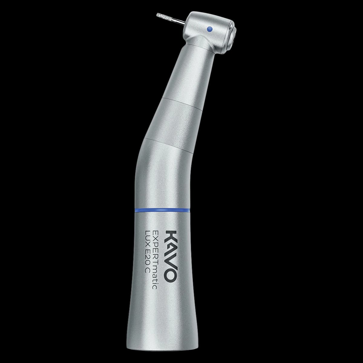 KaVo EXPERTmatic E20C Contra Angle Attachment, 1:1, Push Button Autochuck, 1-Port Spray, Non-Optic, 1.007.5541 - EXPERTmatic Attachments - E20 C - Low-Speed, Non-Optic - Image 1