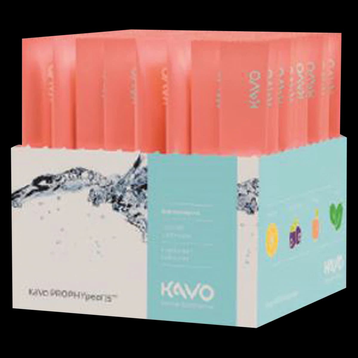 KaVo PROPHYpearls Air Polishing Powder, Peach, 15g Sticks, 80/Pack, 1.010.1829 - PROPHYpearls Peach in Sticks Pack of 80 - Image 1