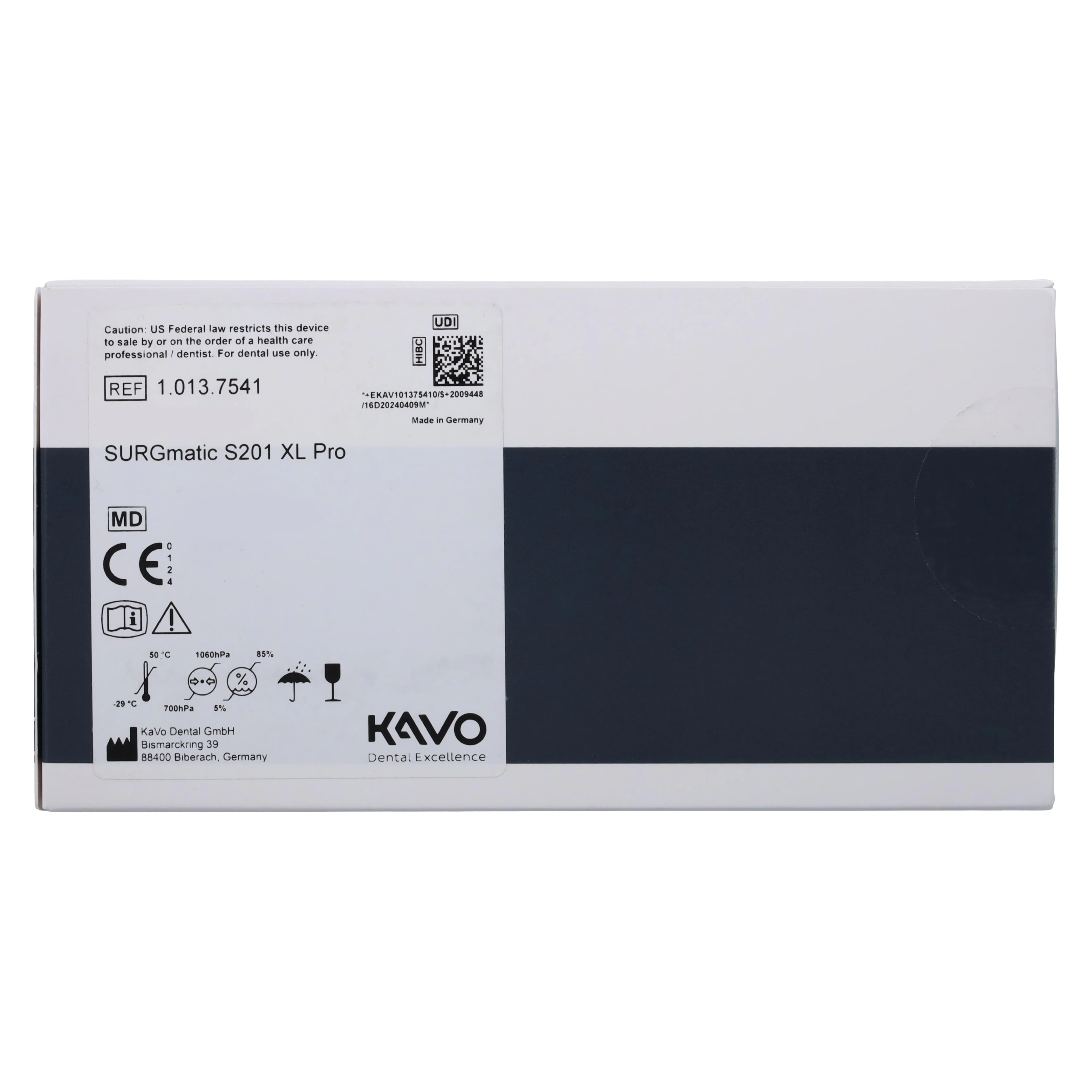 KaVo SURGmatic S201 XL Pro Electric Surgical Handpiece, 20:1, with Light and Hexagon Clamping System, 1013.7541 thumbnail 2