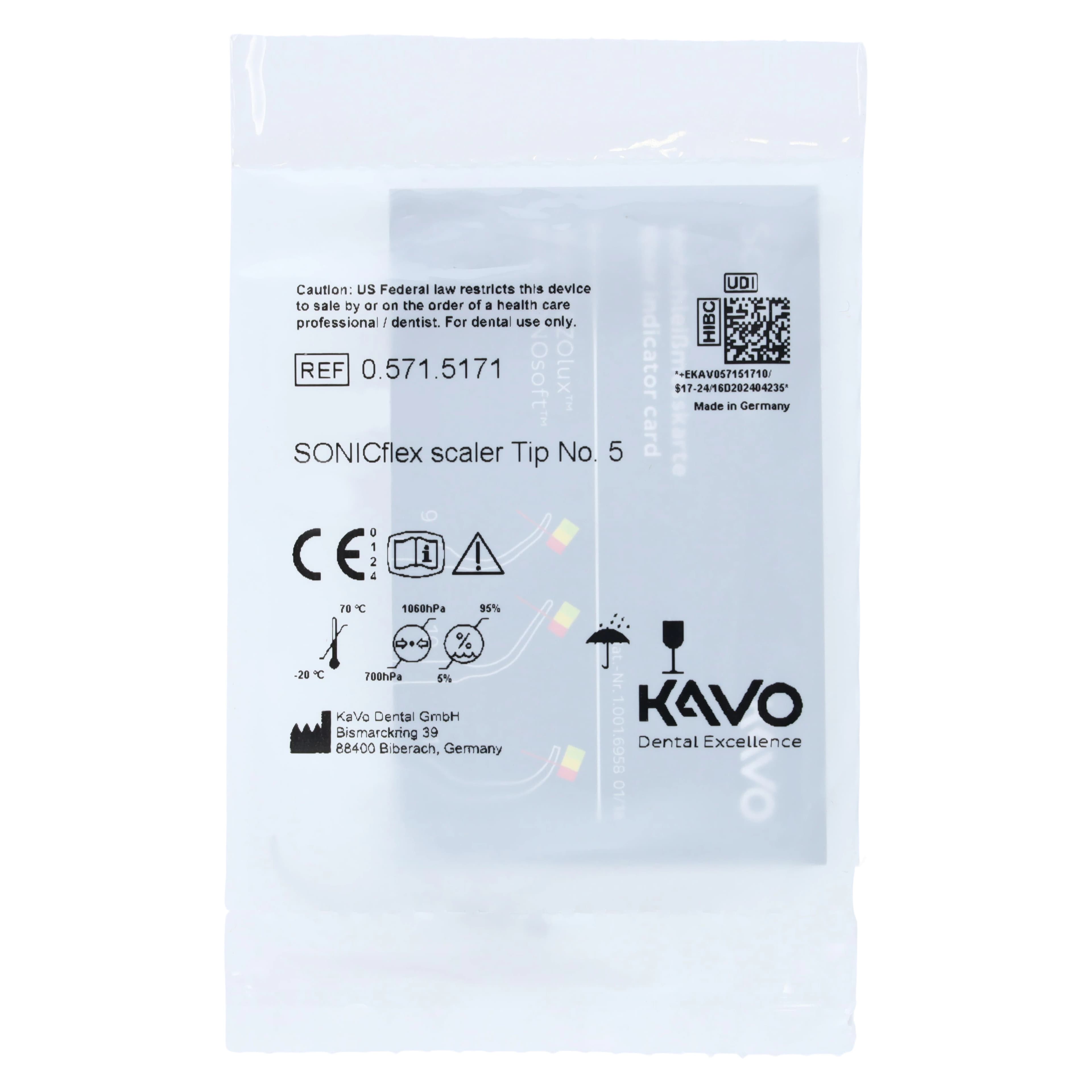 KaVo SONICflex Scaler Tip #5, Universal, 0.571.5171 thumbnail 2