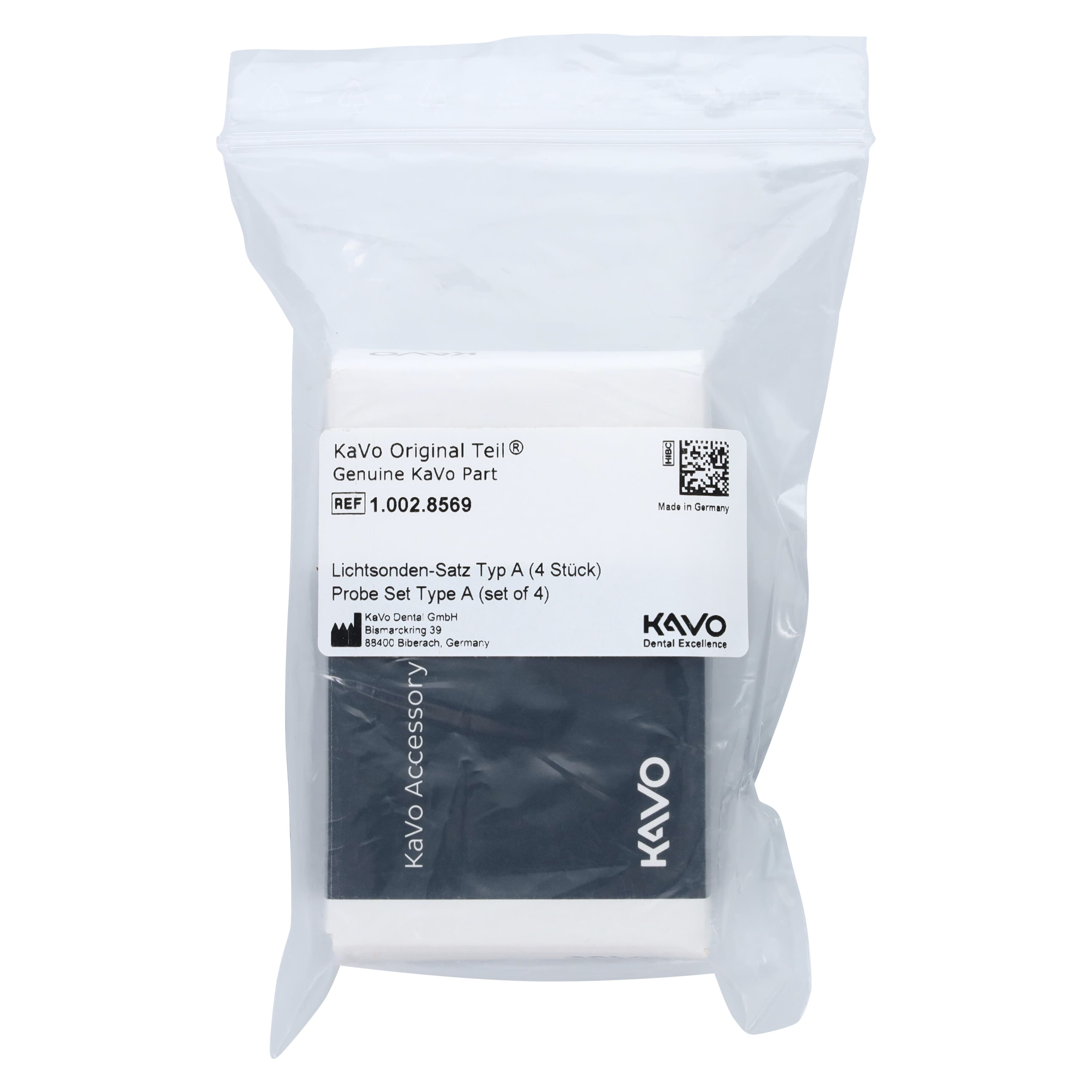 KaVo DIAGNOdent Classic Type A Tip Kit (4 Tips + Sterilization Cassette), 1002.8569 thumbnail 2