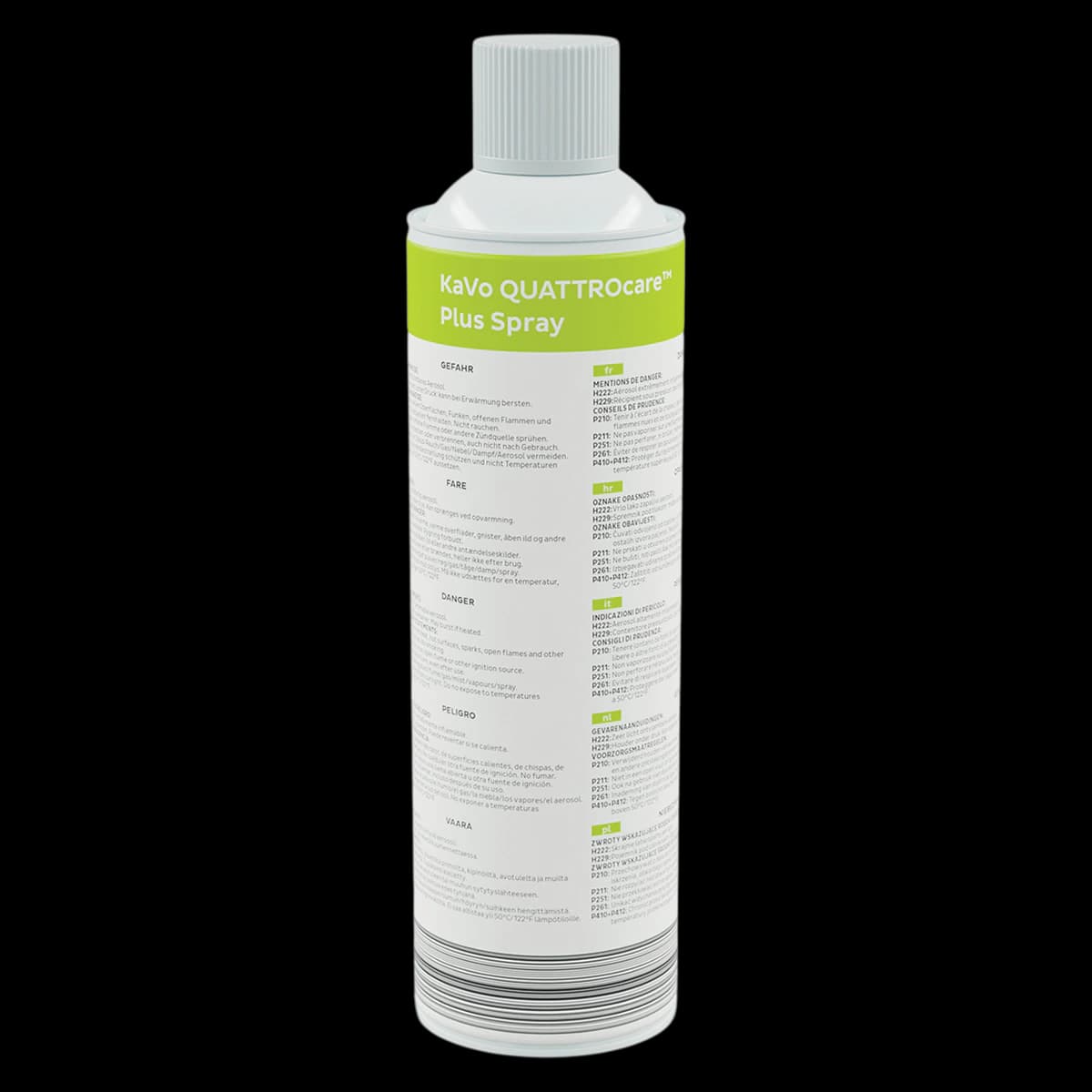 KaVo QUATTROcare Plus Spray, 500 ml Can, 1.005.4524/1.005.3844 - QUATTROcare Plus Spray 500 ml Can - Image 1