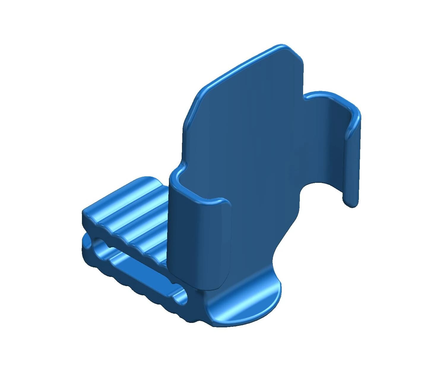 DEXIS IXS Anterior Digital Sensor Holder, Size 2, Blue, 1.013.2910 - DEXIS IXS Holders, Holder, Anterior, Size 2, 1.013.2910 - Image 1