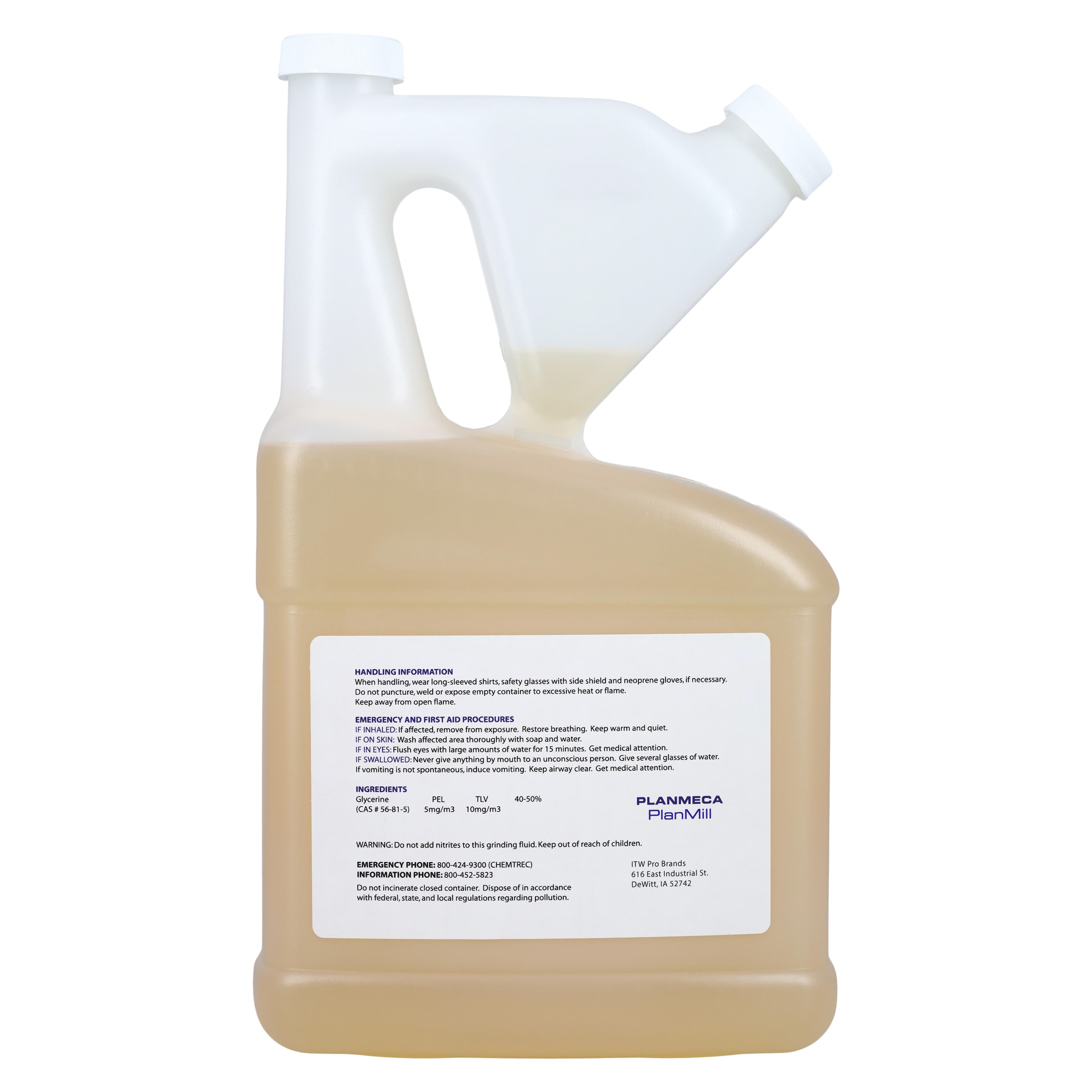 Planmeca PlanMill 40 Coolant Concentrate, 64oz Bottle, C10195602 thumbnail 2