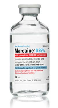 Marcaine with Epinephrine Injection 0.25% 1:200,000 MDV 50mL thumbnail 2