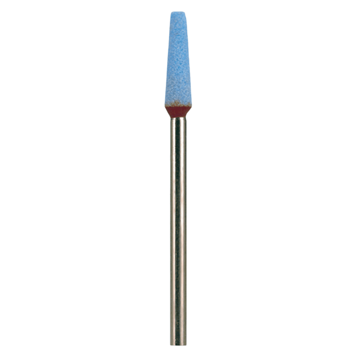Foredom Ceramcut Aluminum Oxide Mounted Point, 120 Grit Fine, Blue Stone, Each - Ceramcut Blue Stone - Image 1