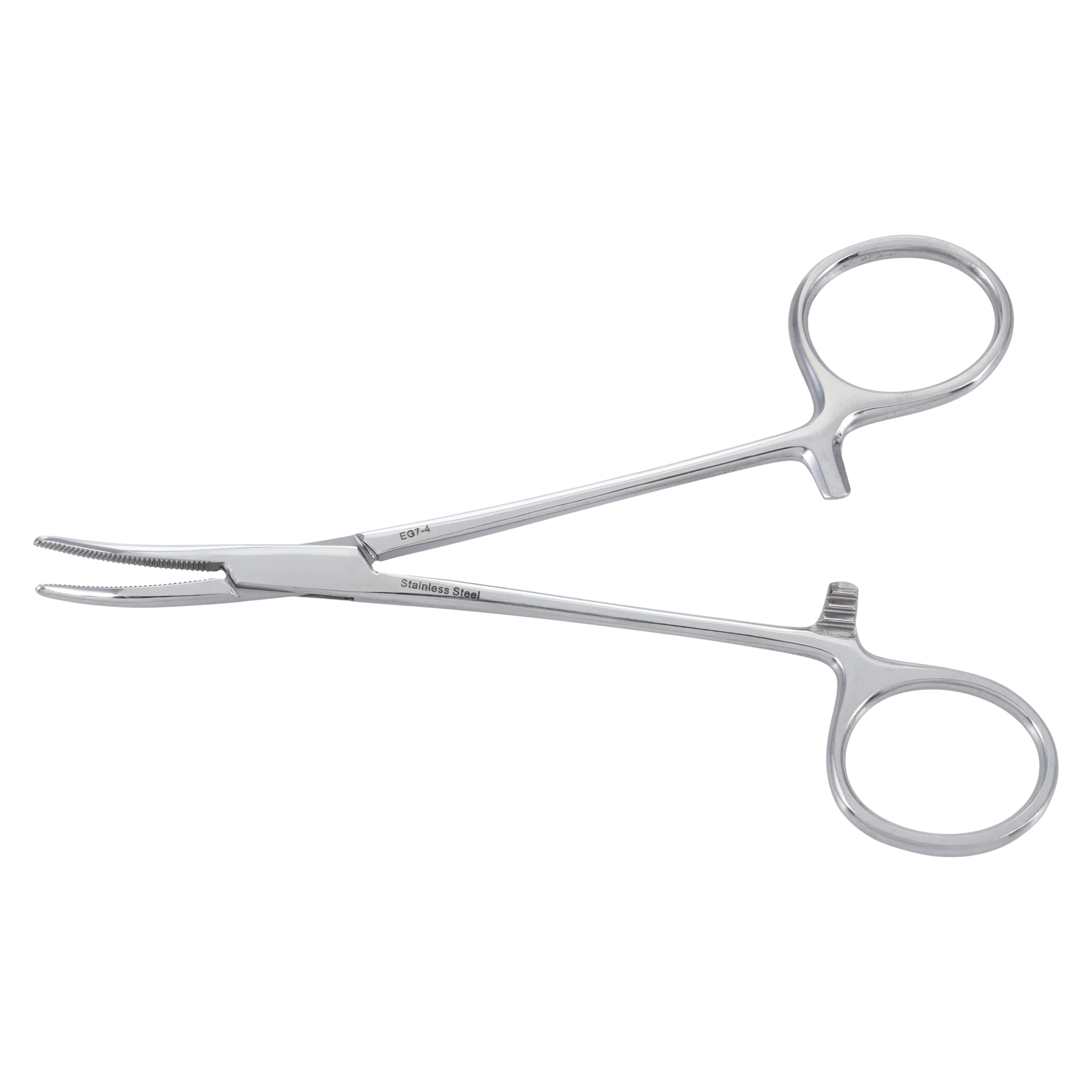 Halsted Mosquito Hemostatic Forceps, Curved, 5", Stainless Steel, Autoclavable, 12/Pack thumbnail 2