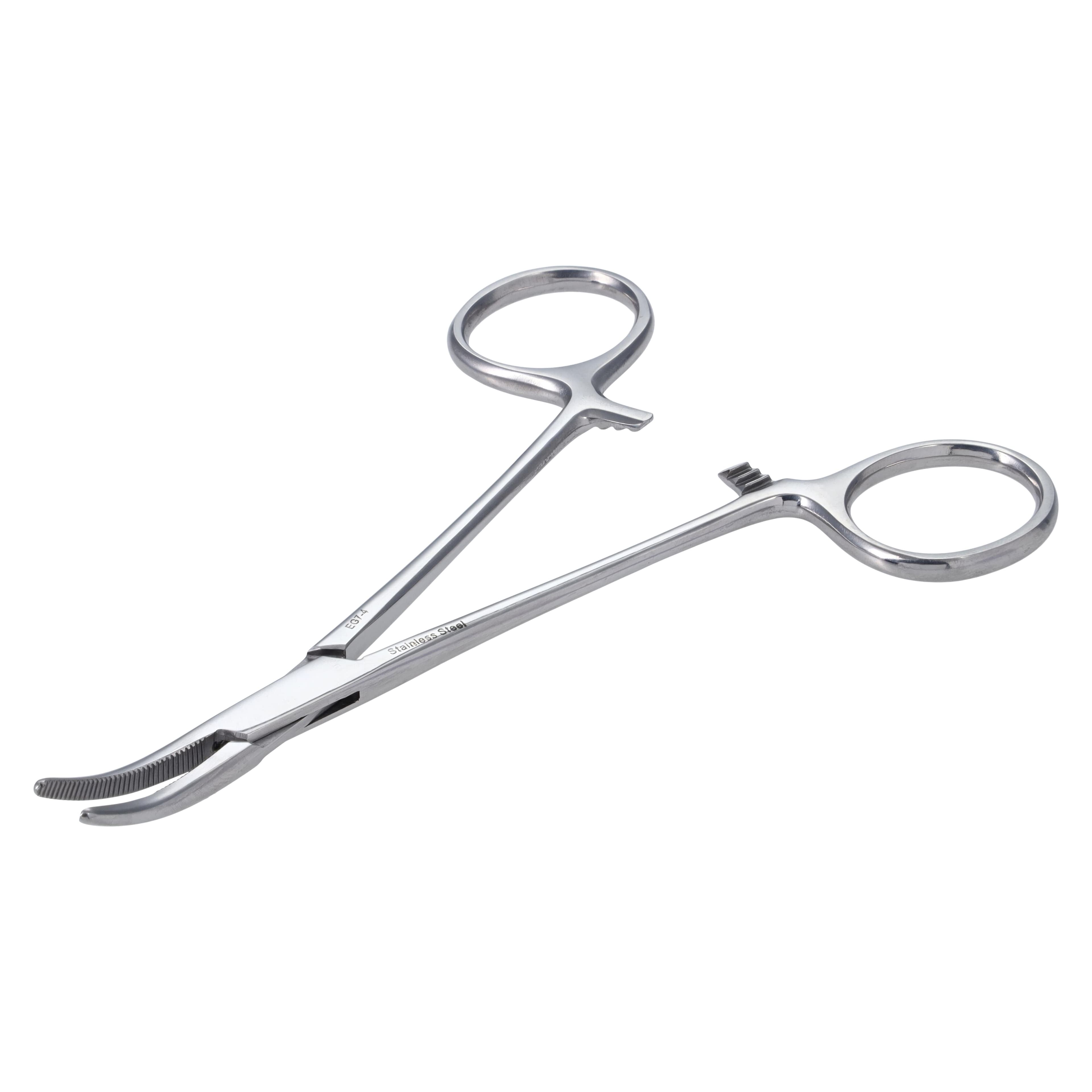Halsted Mosquito Hemostatic Forceps, Curved, 5", Stainless Steel, Autoclavable, 12/Pack thumbnail 4