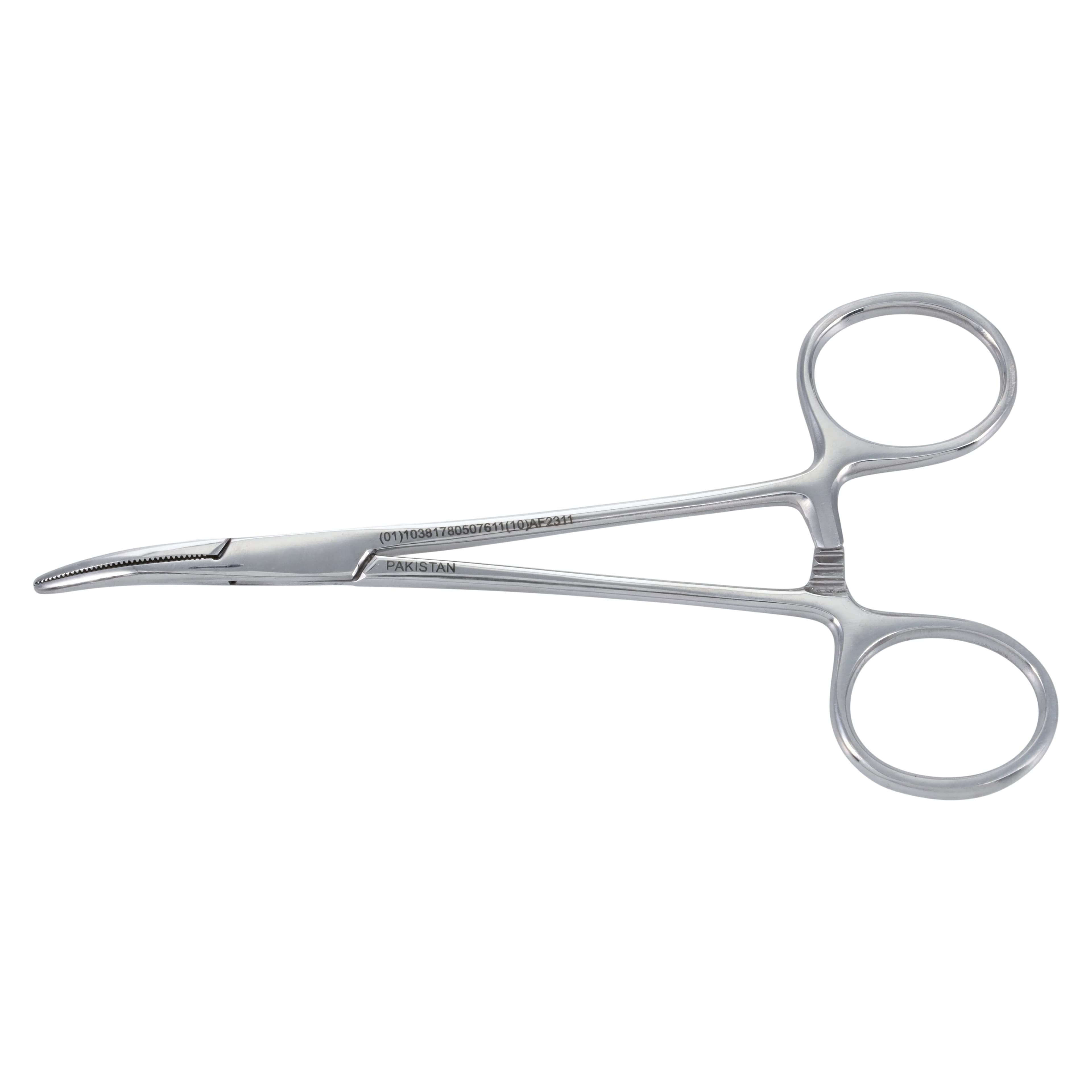 Halsted Mosquito Hemostatic Forceps, Curved, 5", Stainless Steel, Autoclavable, 12/Pack thumbnail 5
