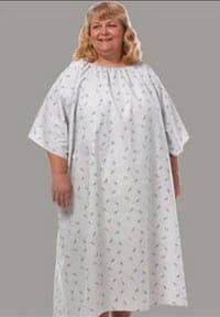 Fashion Seal IV Gown, Adult Unisex, Small, Matchstick Print, Polyester/Cotton Sheeting, 50 in, 1 Pocket, X-Large Telemetry Pocket, 6 in In-Sleeves, Each - Gown IV Magna Matchstick Desig - Image 1