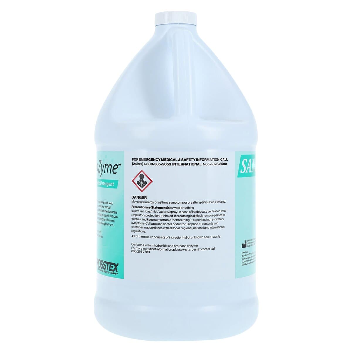 Crosstex Sani ProZyme Enzymatic Detergent, 1 Gallon Bottle, 1/Pk, JED thumbnail 3