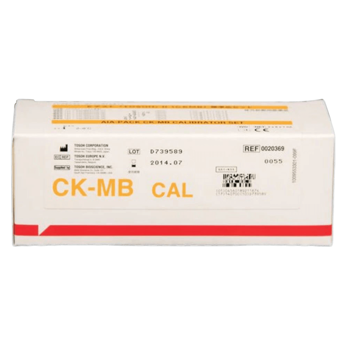 Tosoh AIA-Pack CK-MB Calibrator, 12 x 1 mL, 12/Box - Ckmb Aia-pack Calibrator - Image 1