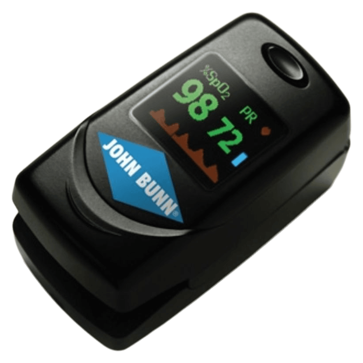 John Bunn DigiO2 Finger Pulse Oximeter, SpO2/Pulse Rate/Perfusion Index, LED Display, 1 Each thumbnail 2