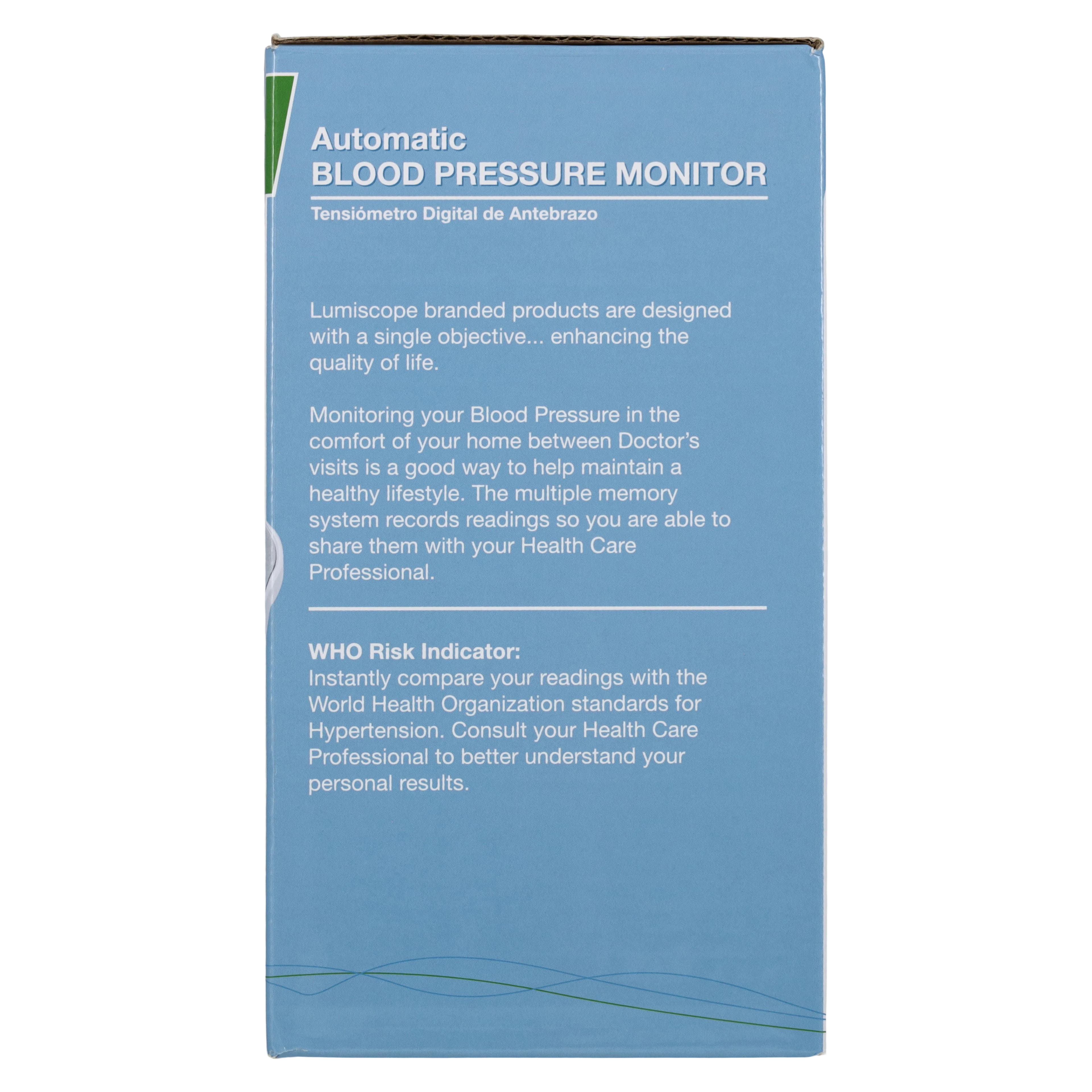 Lumiscope Automatic Upper Arm Digital Blood Pressure Monitor, Black, 1 Each thumbnail 10