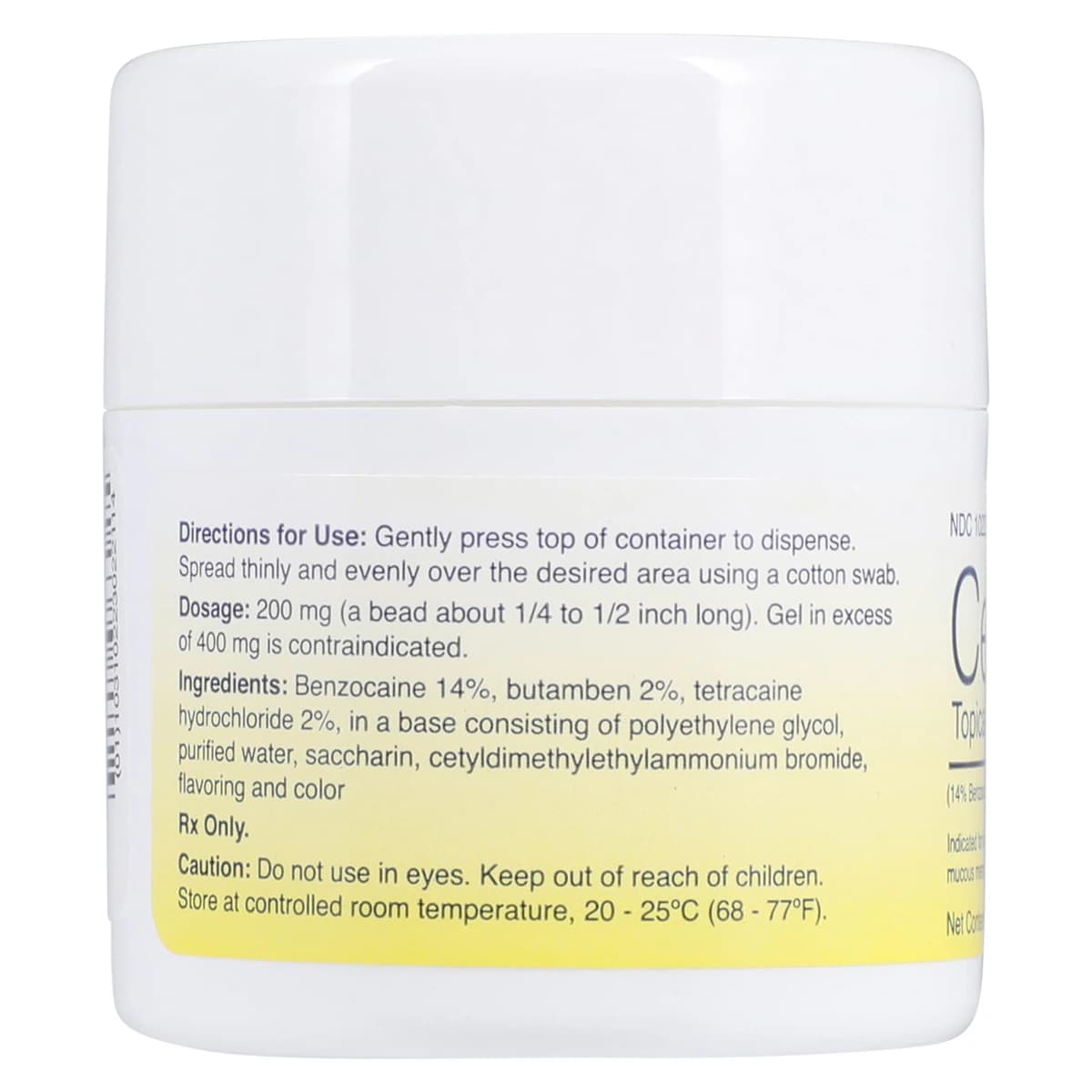 Cetacaine Topical Anesthetic Gel, Cool Mint, 32 g Pump-Top Jar, 0221 thumbnail 4