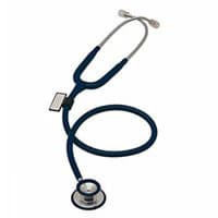Tech-Med Basic Dual Head Stethoscope, Red PVC Tubing, Each - Stethoscope Rd Basic Dual Head - Image 1