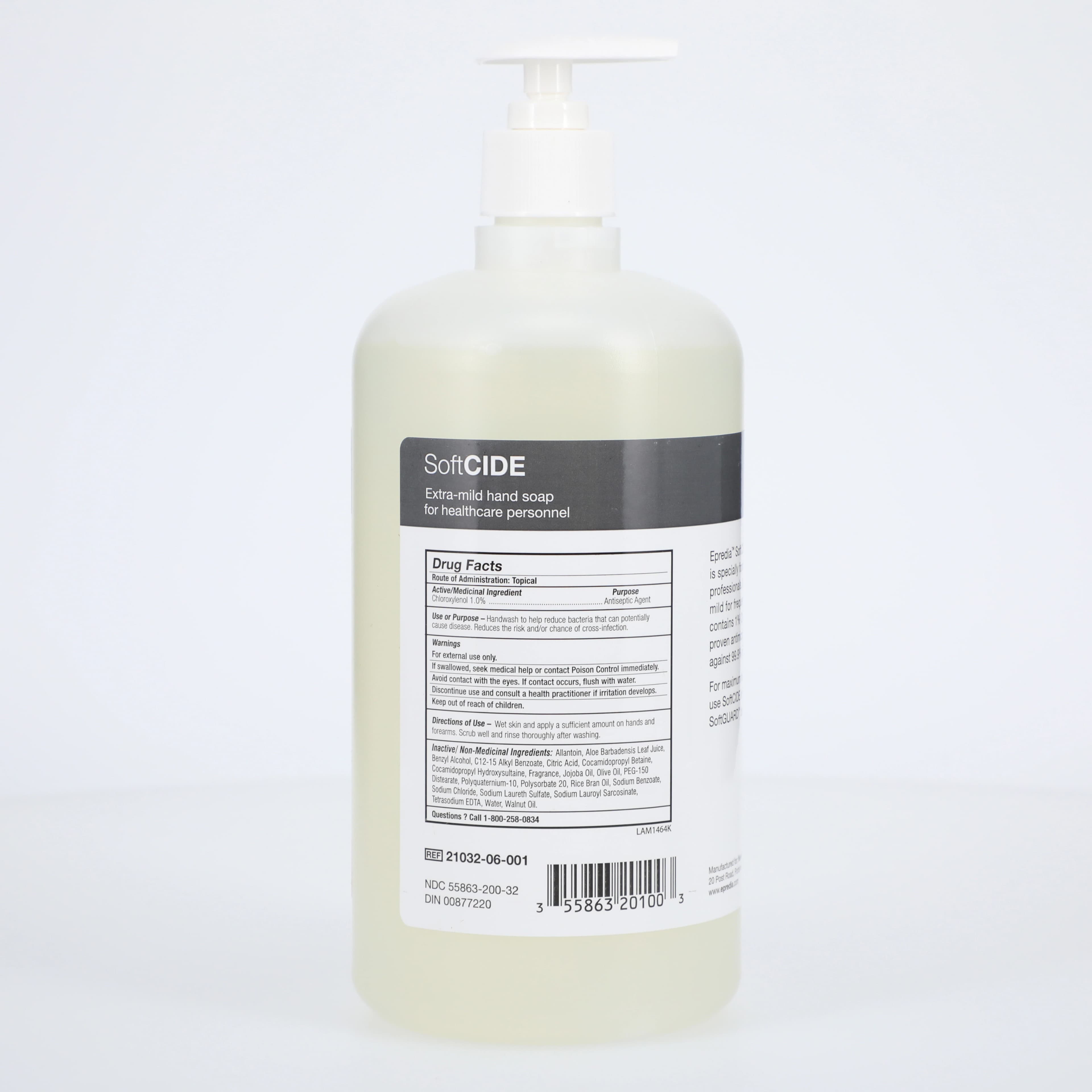SoftCide Gel Soap with Pump, 32 oz, 1% Chloroxylenol PCMX / 0.3% Triclosan, 6/Case thumbnail 2