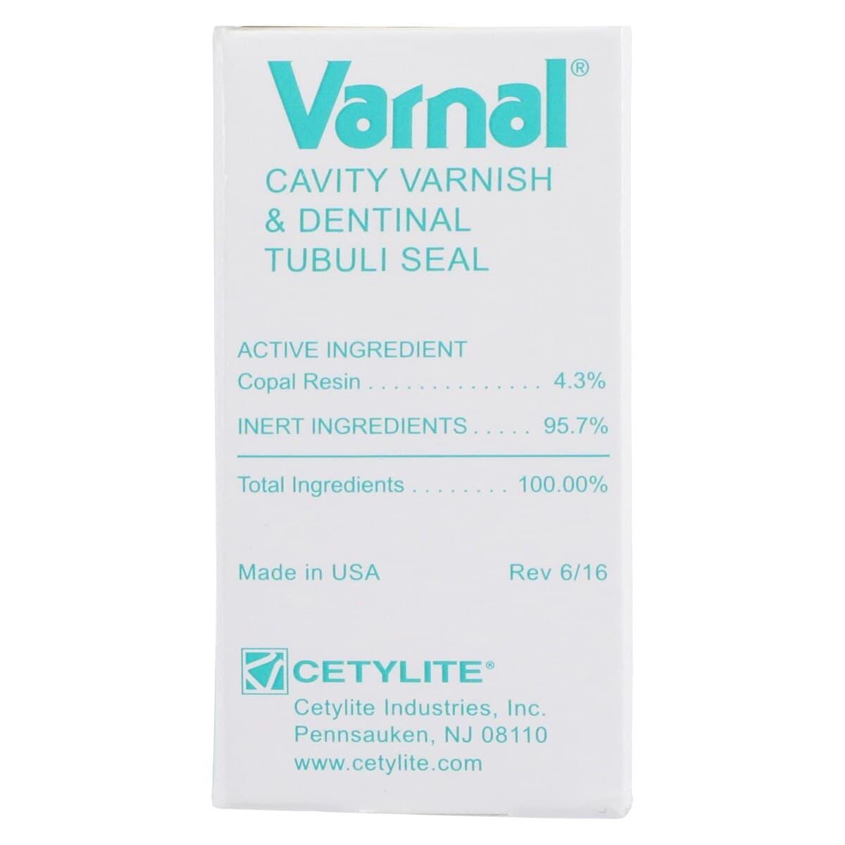 Varnal® Cavity Varnish, 14 g Bottle, 1/Pk, 0801 thumbnail 7