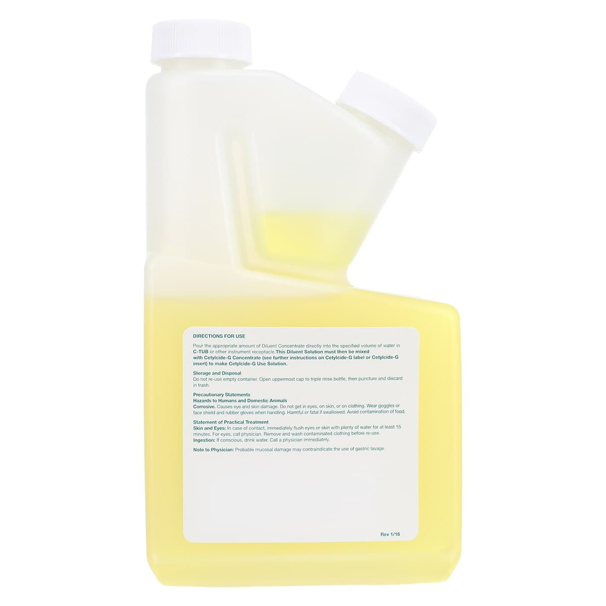 Cetylcide-G Diluent 8 oz Replacement Bottle (Cetylite Industries) thumbnail 3