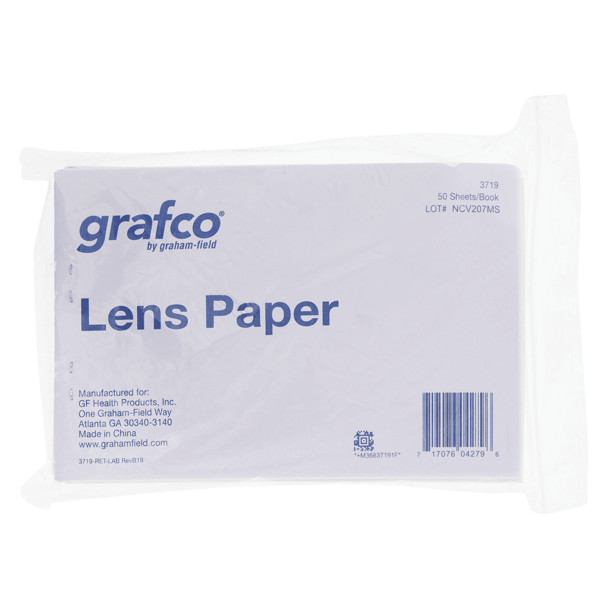 Grafco Lens Paper, Grade AA, 4" x 6" Sheets, 12/Box - Lens Paper - Image 1