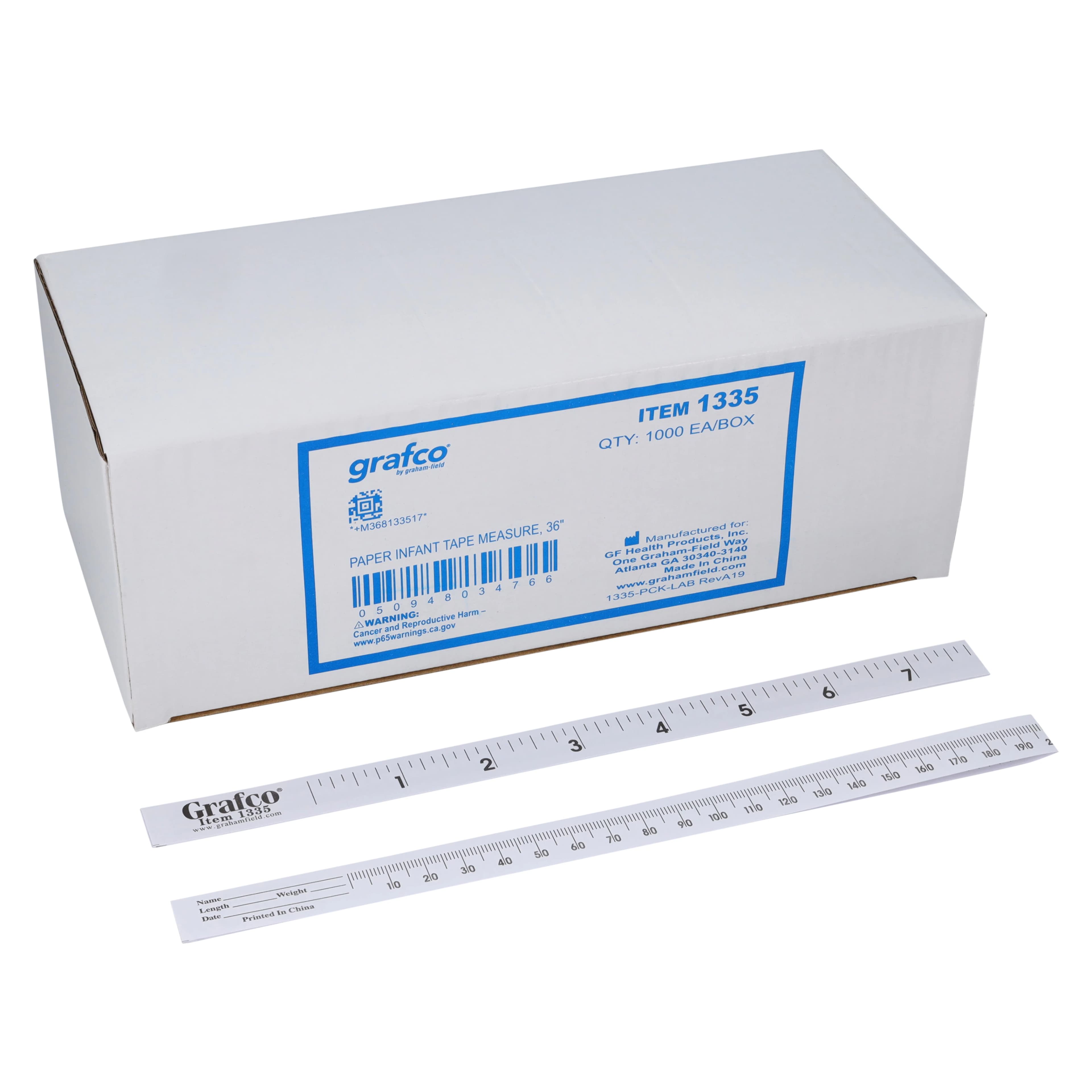 Graham-Field Infant Measuring Tape, 1000/Case thumbnail 2
