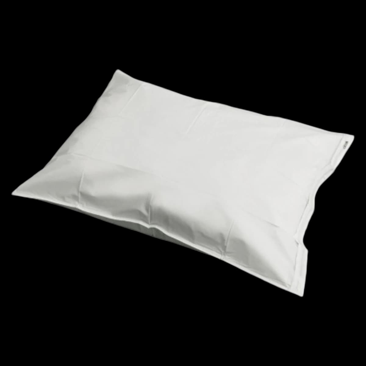 Graham-Field Disposable PVC Pillowcase with Zipper, 21 in x 27 in, White, Each - Pillowcase PVC w/Zipper Disp - Image 1