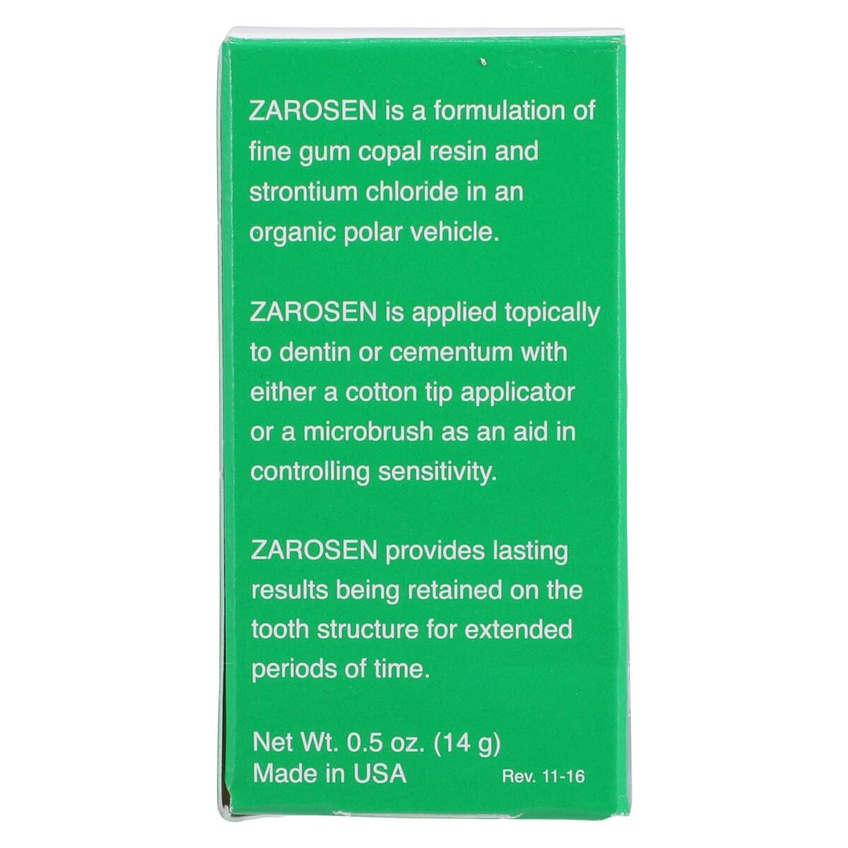 Zarosen Desensitizing Varnish and Seal, Strontium-Based, 14 g Bottle, 0800 thumbnail 8